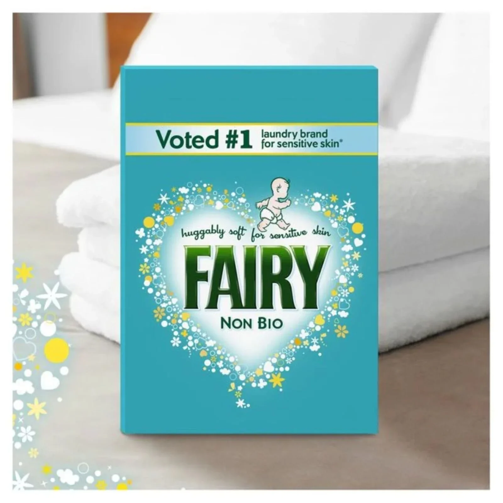 Fairy Non Bio Washing Powder for Sensitive Skin 40 washes - Image 2
