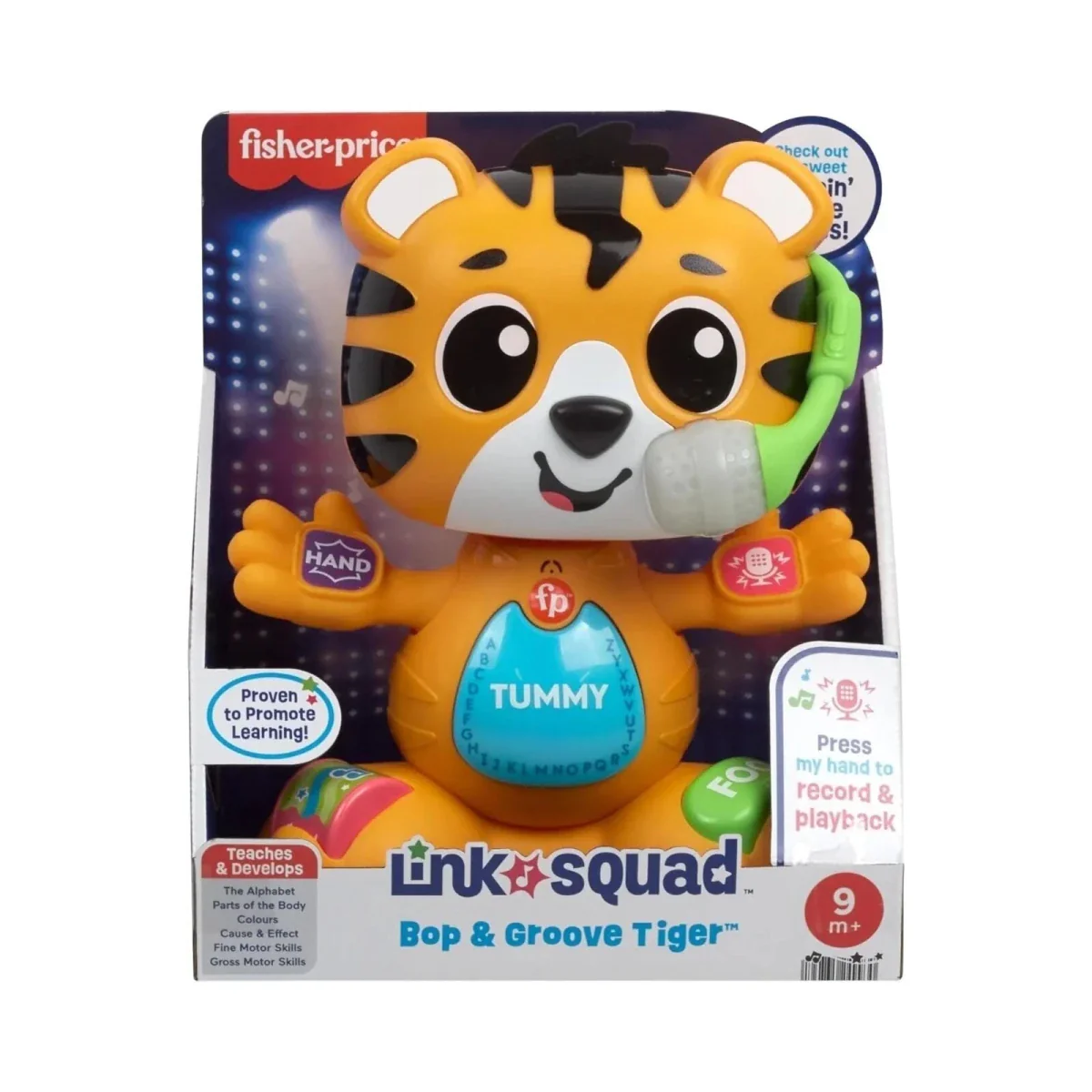 Fisher-Price Link Squad Bop & Groove Tiger - Image 5