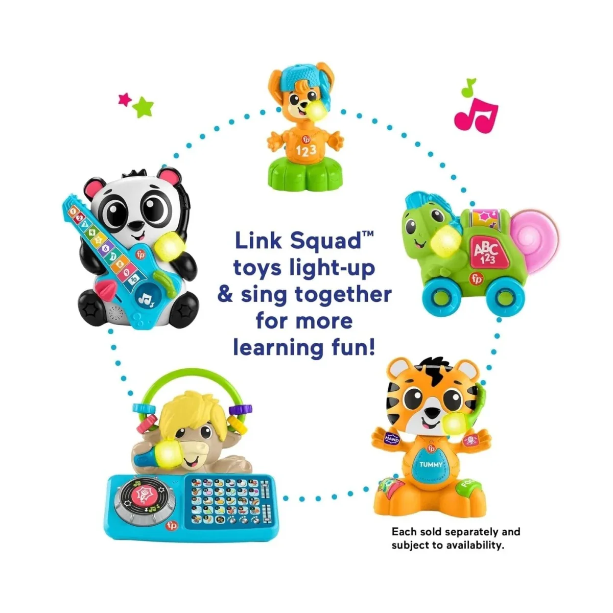Fisher-Price Link Squad Bop & Groove Tiger - Image 6