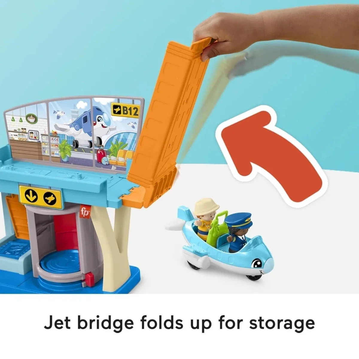 Fisher-Price Little People Everday Adventures Airport Playset - Image 3