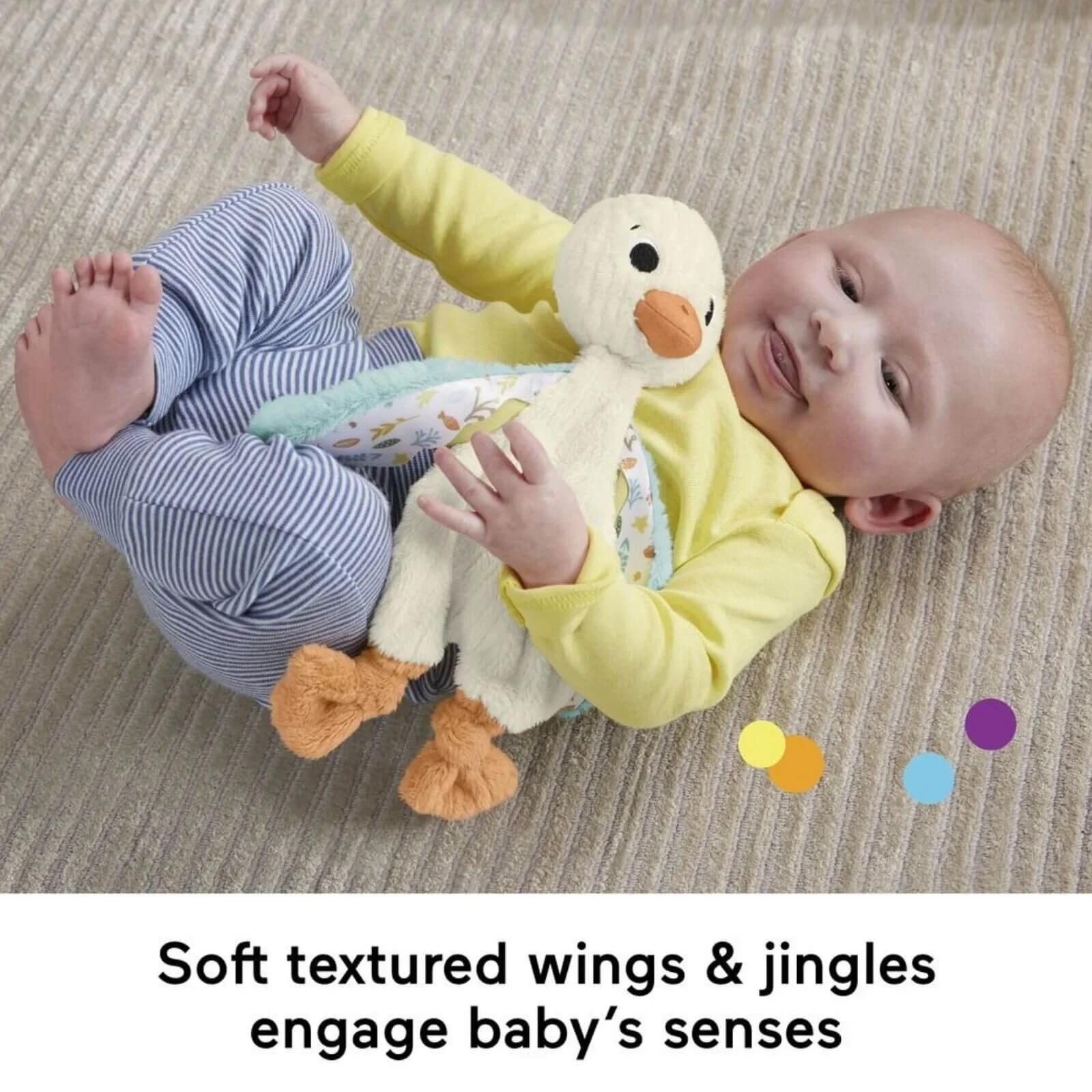 Fisher Price Sensimals Goose Comforter - Image 4