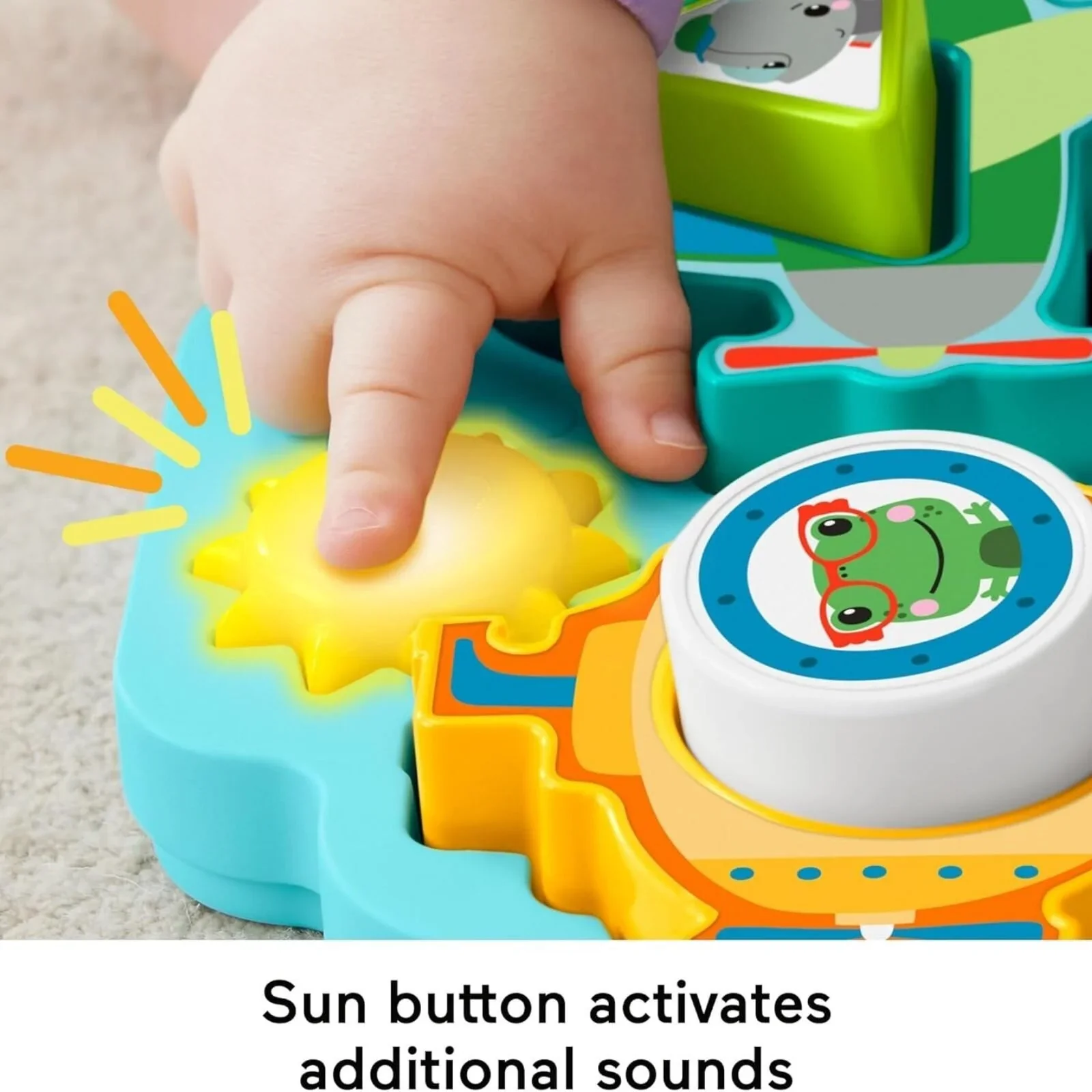 Fisher-Price Shapes & Sounds Vehicle Puzzle Toy - Image 4
