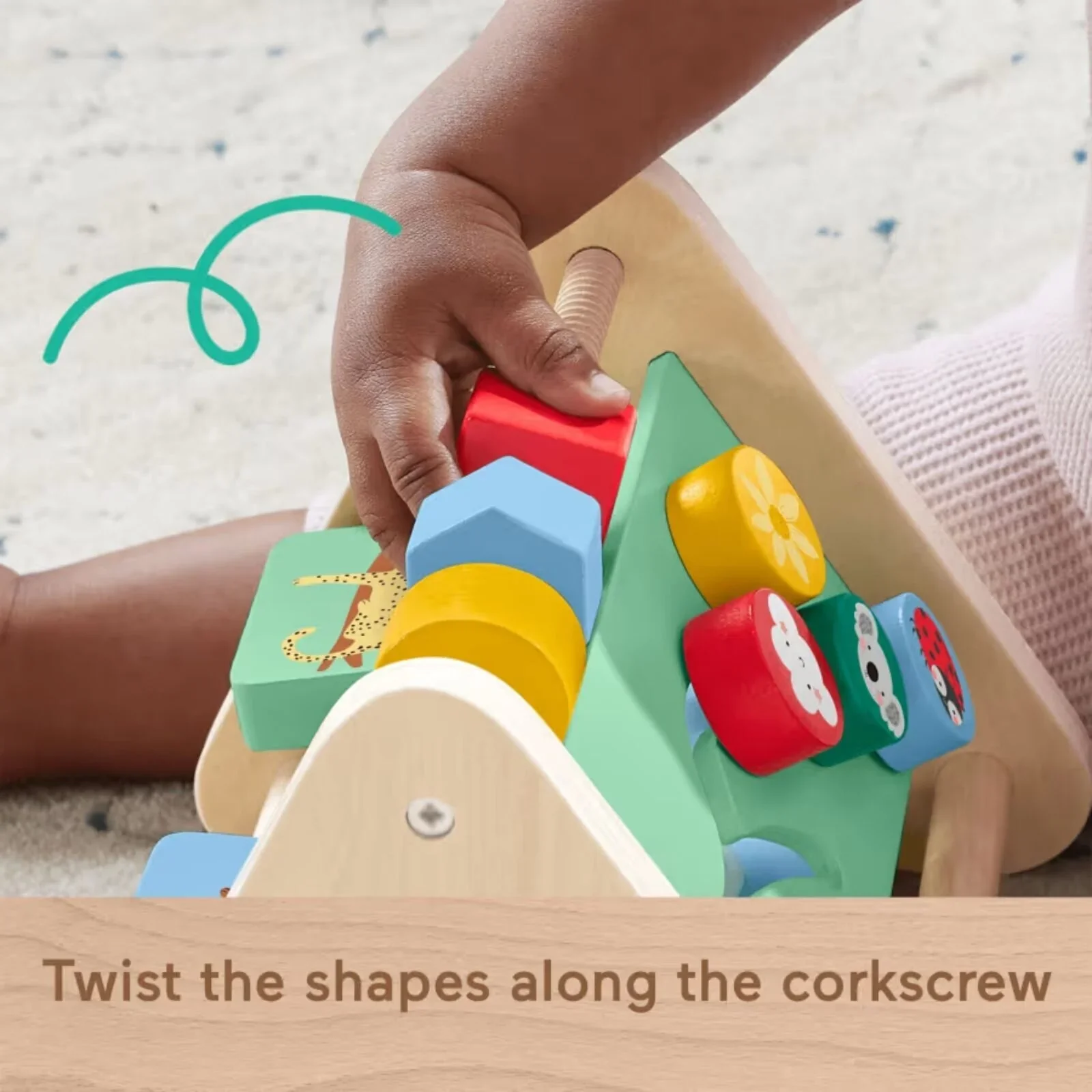 Fisher-Price Wooden Activity Triangle - Image 5