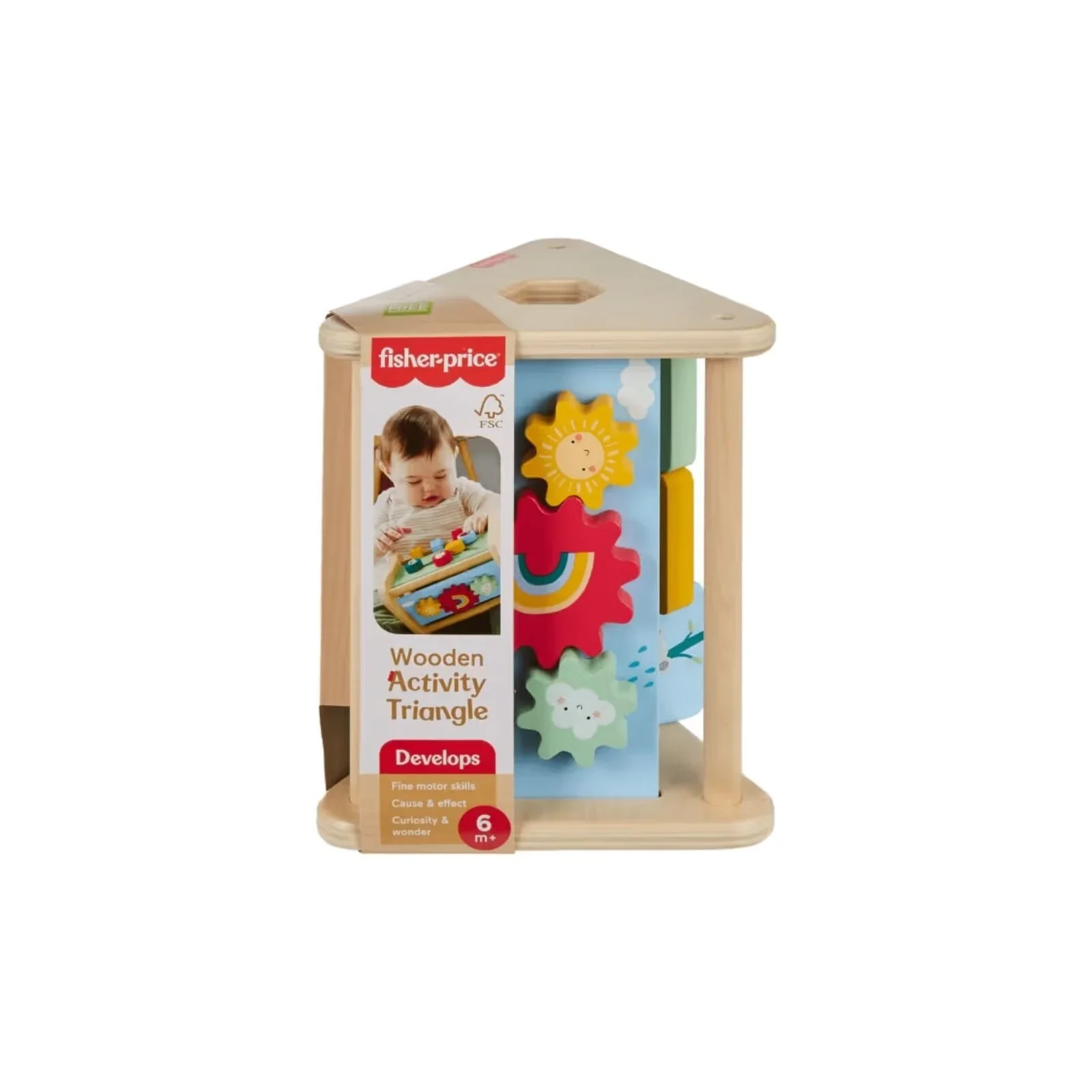 Fisher-Price Wooden Activity Triangle - Image 8