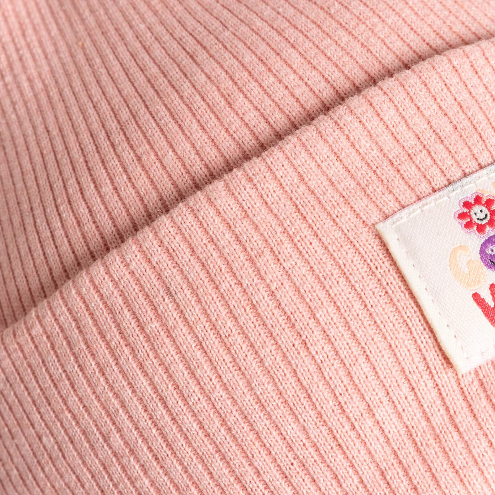 Fonem Baby Girl Beanie - Salmon - Image 5