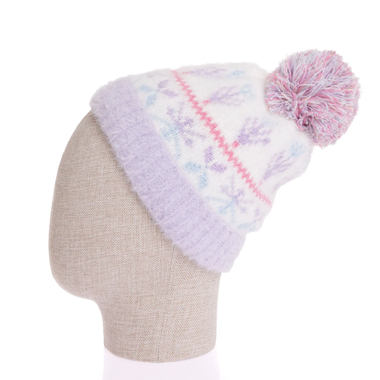 Fonem Girl Beanie - Ecru - Image 5