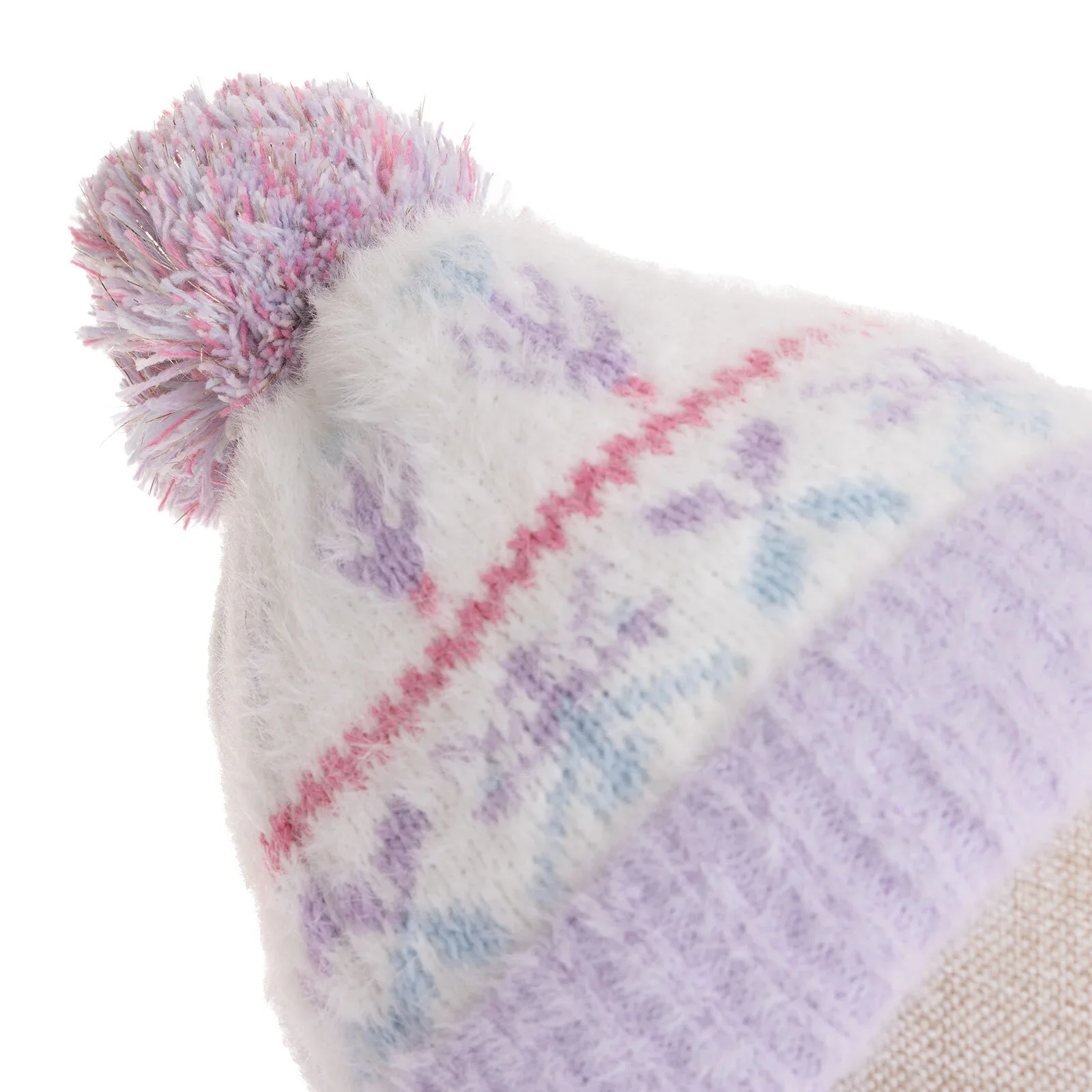 Fonem Girl Beanie - Ecru - Image 6