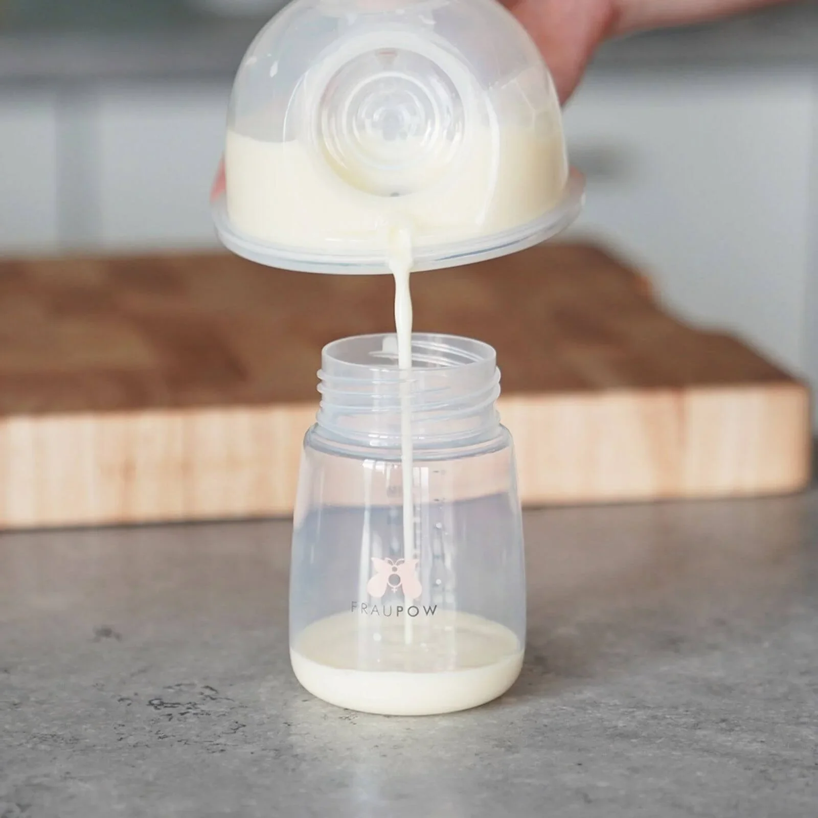 Fraupow Breast Milk Storage & Feeding Bottles 3 Pcs - Image 4