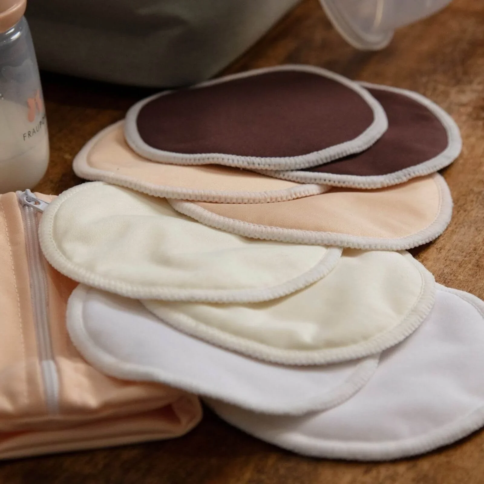 Fraupow Reusable Nursing Pads 8 pcs - Image 2