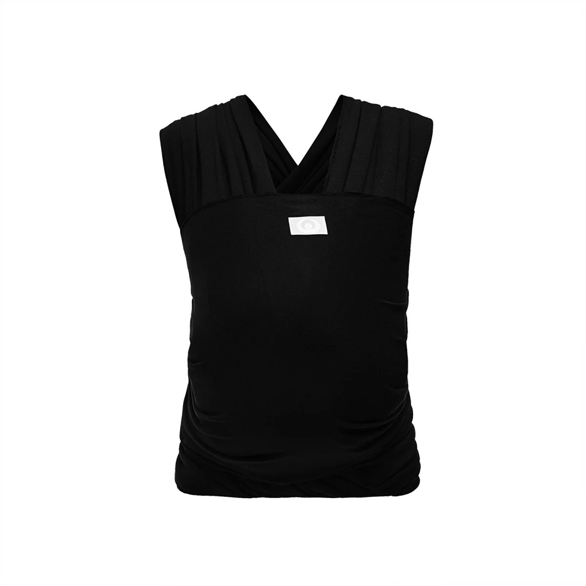 Gaia Carry Stretchy Baby Wrap Pure Tencel - Ebony - Image 2
