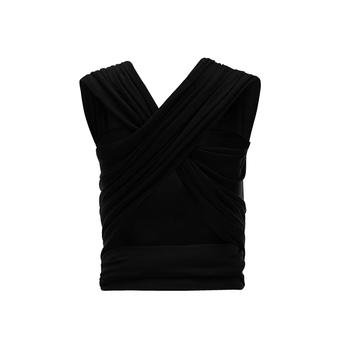Gaia Carry Stretchy Baby Wrap Pure Tencel - Ebony - Image 4