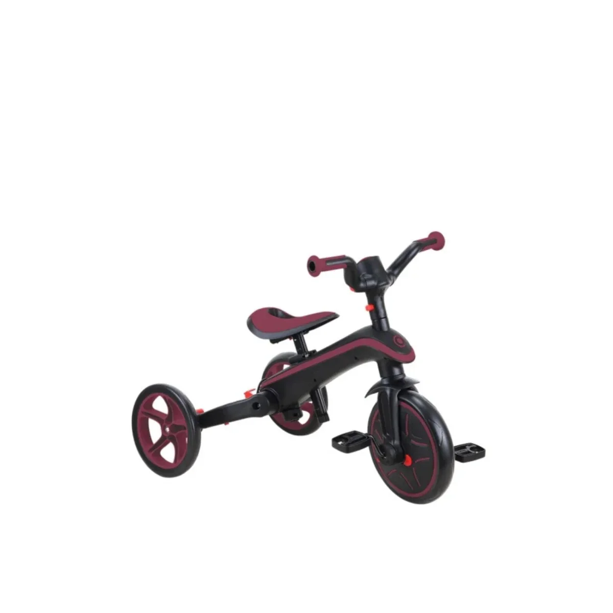 Globber 4-in-1 Explorer Trike Foldable - Burgundy - Image 12