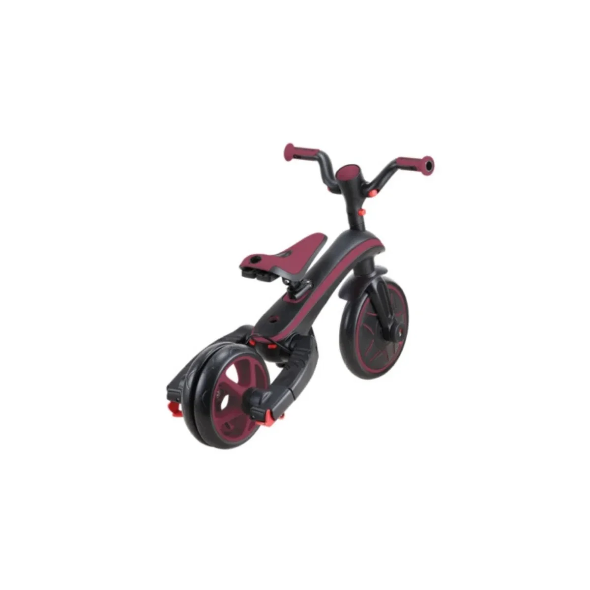Globber 4-in-1 Explorer Trike Foldable - Burgundy - Image 9