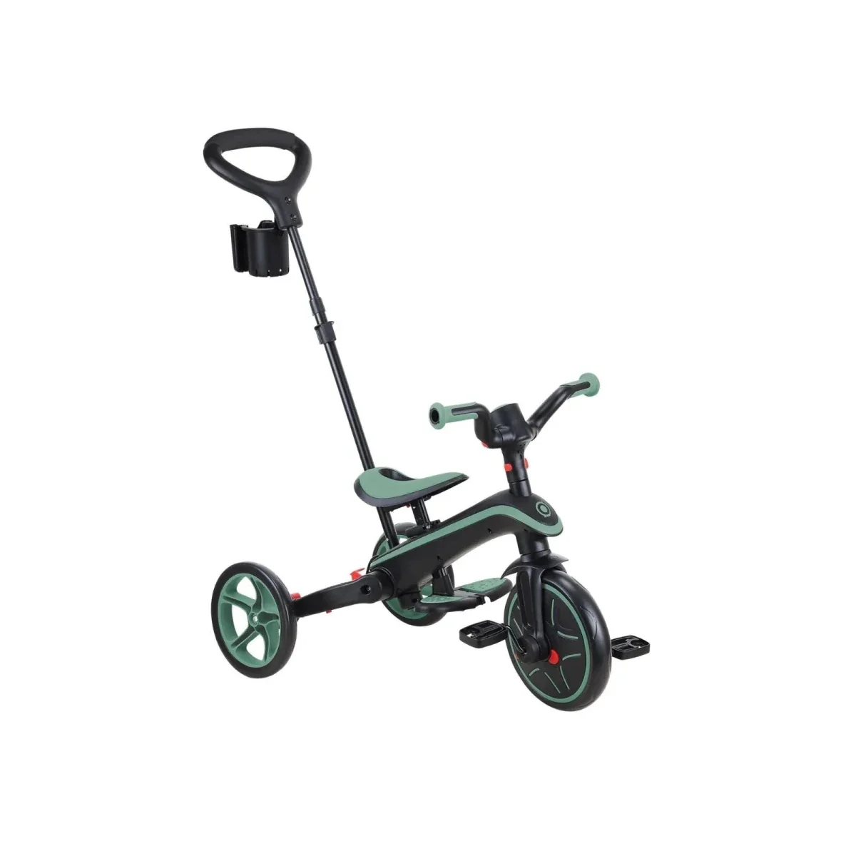 Globber 4-in-1 Explorer Trike Foldable - Olive - Image 10