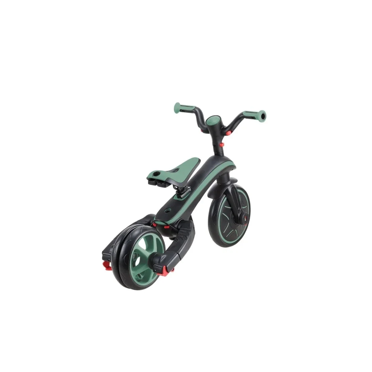 Globber 4-in-1 Explorer Trike Foldable - Olive - Image 3