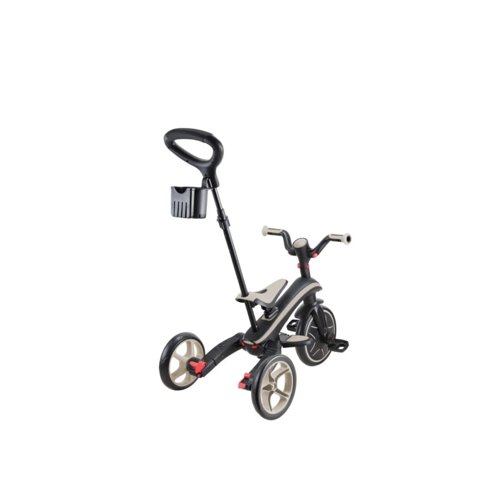 Globber Explorer Trike 4-in-1 Foldable - Taupe - Image 12