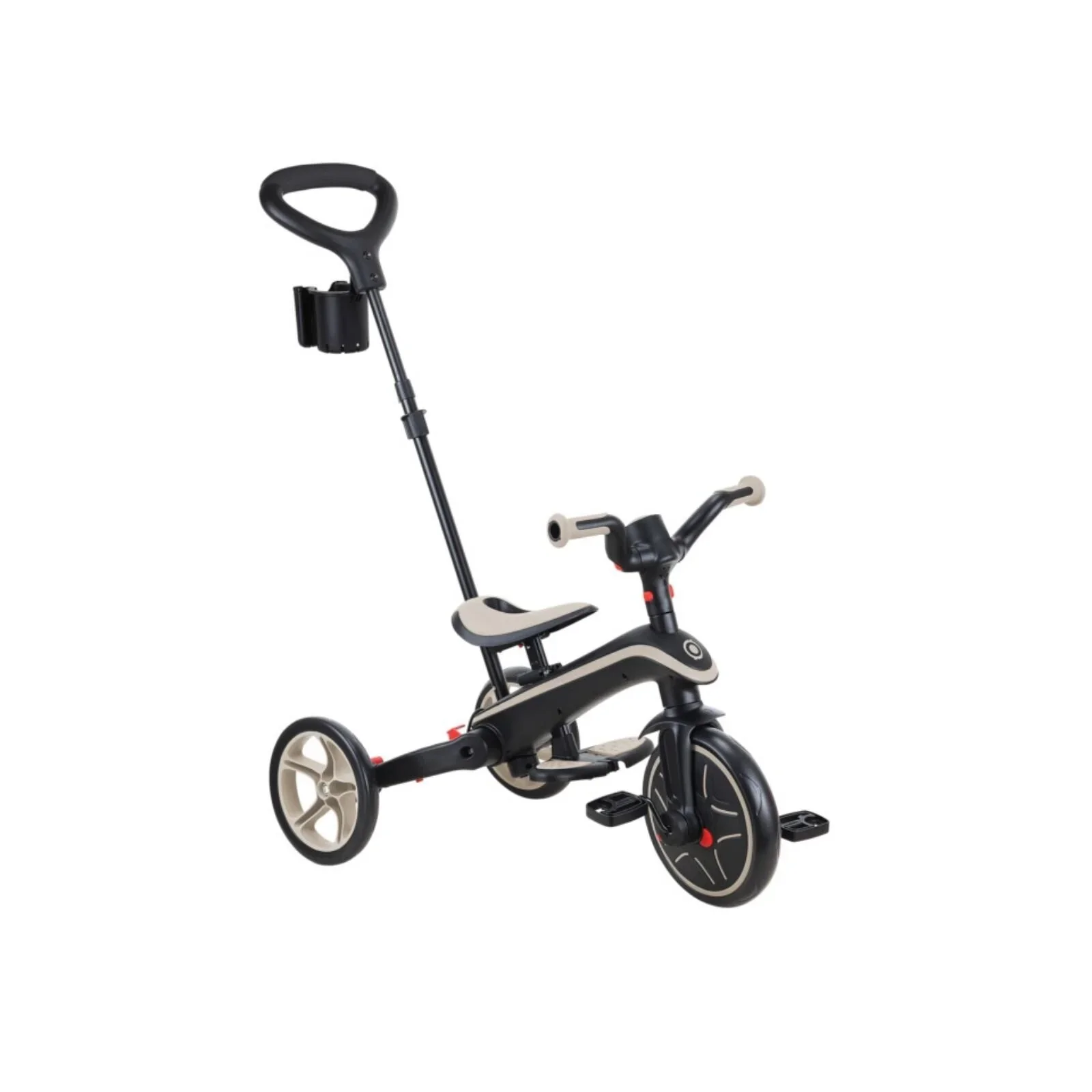 Globber Explorer Trike 4-in-1 Foldable - Taupe - Image 14