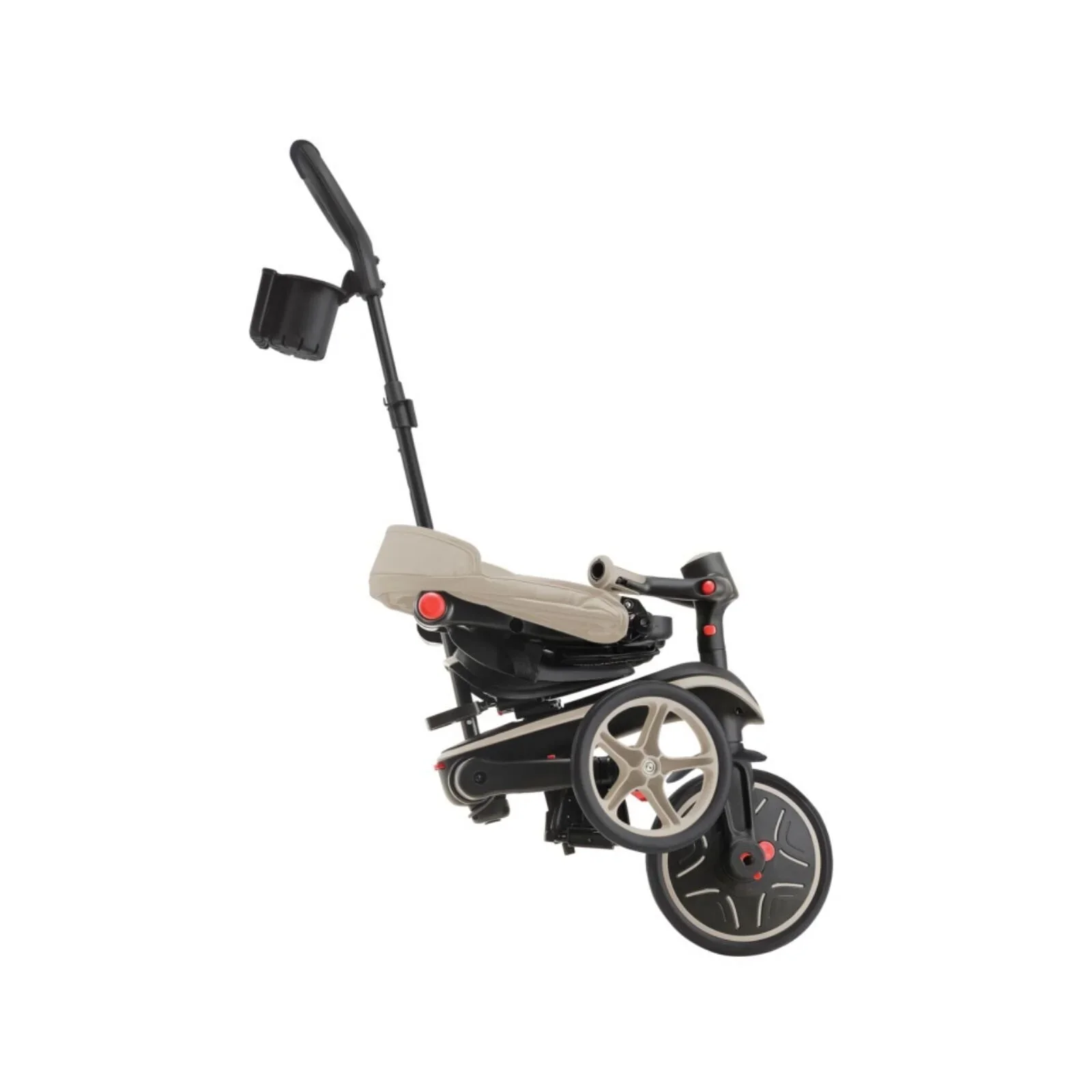Globber Explorer Trike 4-in-1 Foldable - Taupe - Image 15