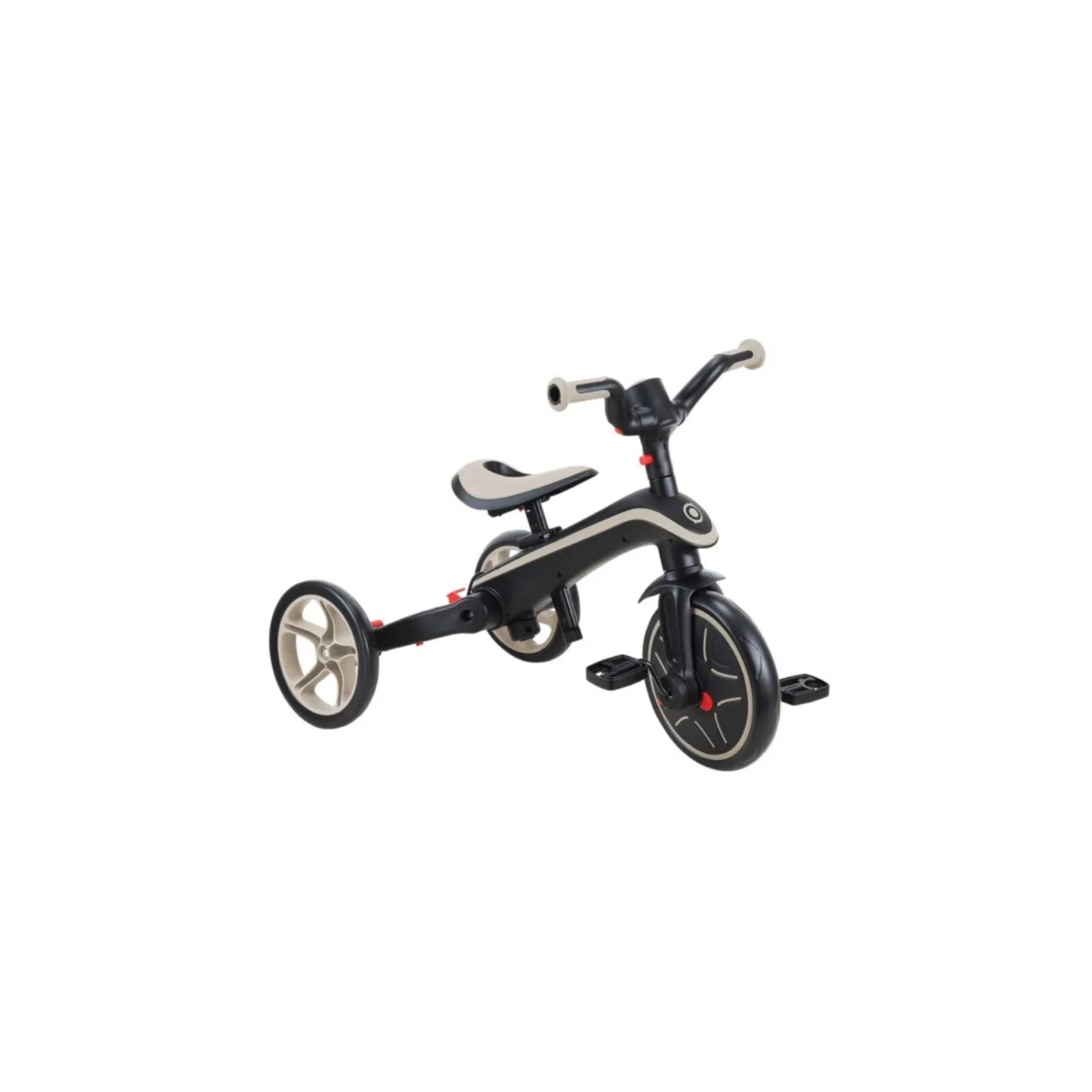 Globber Explorer Trike 4-in-1 Foldable - Taupe - Image 5