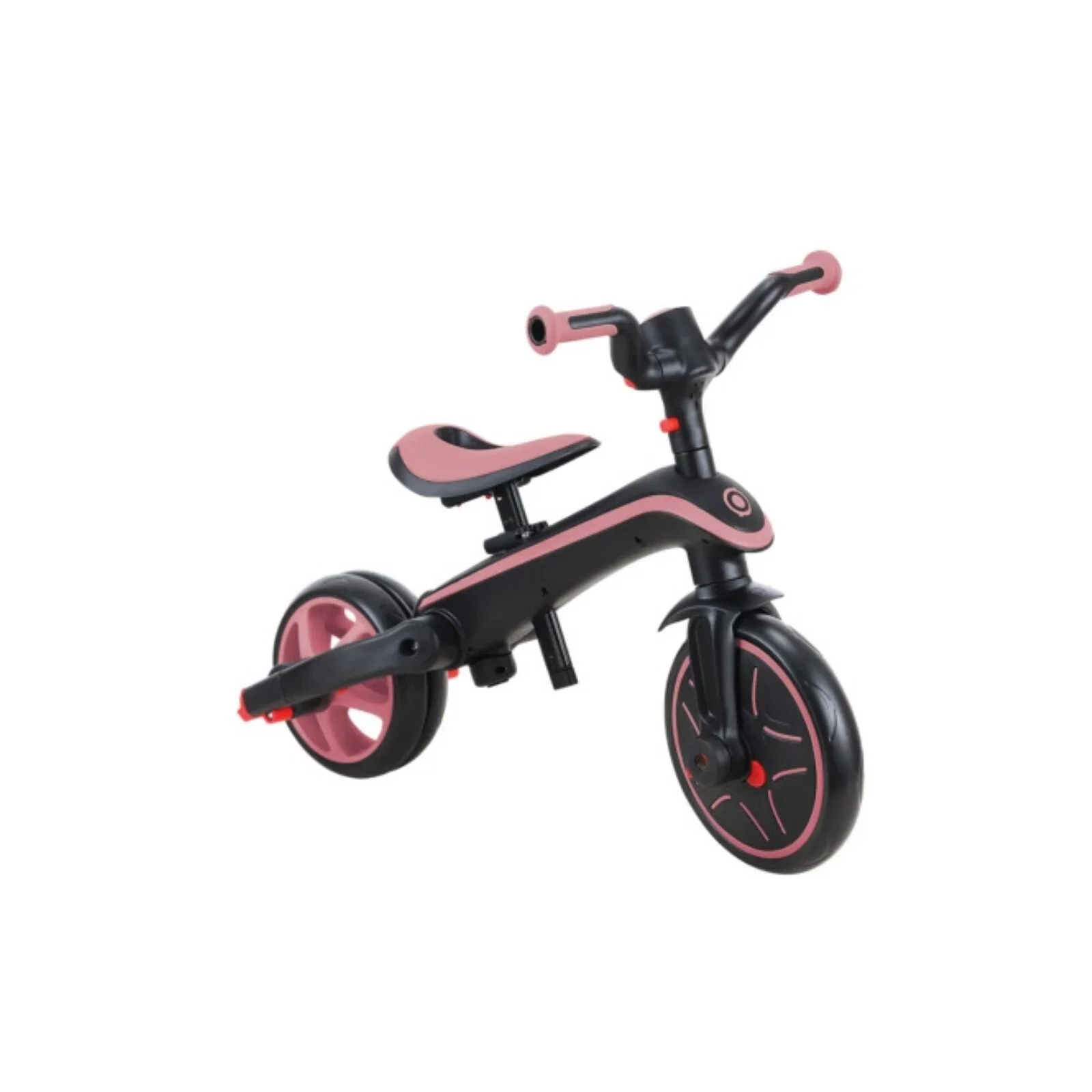 Globber Explorer Trike Foldable 4 in 1 - Deep Pastel Pink - Image 9