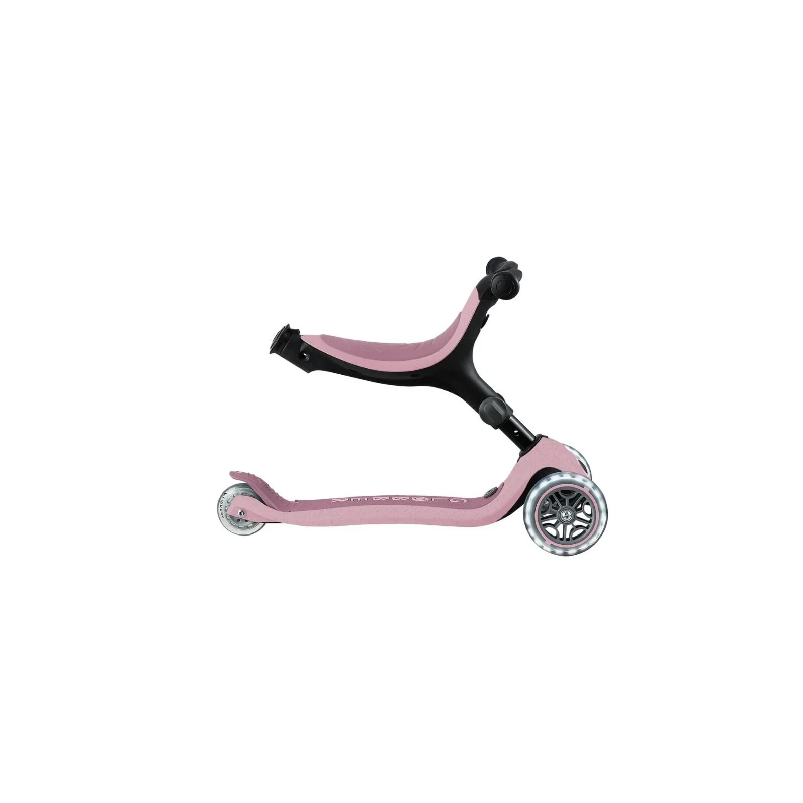 Globber Go Up Active Lights Eco Scooter - Berry - Image 10