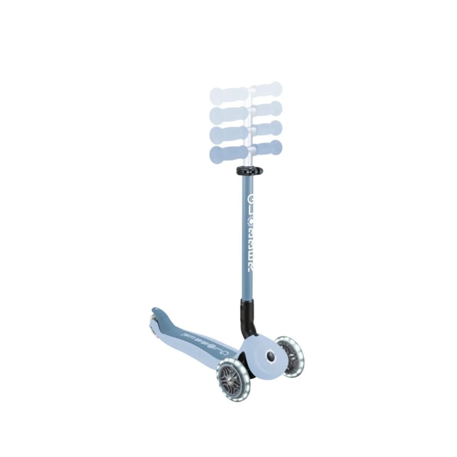 Globber Go Up Active Lights Eco Scooter - Blueberry - Image 10