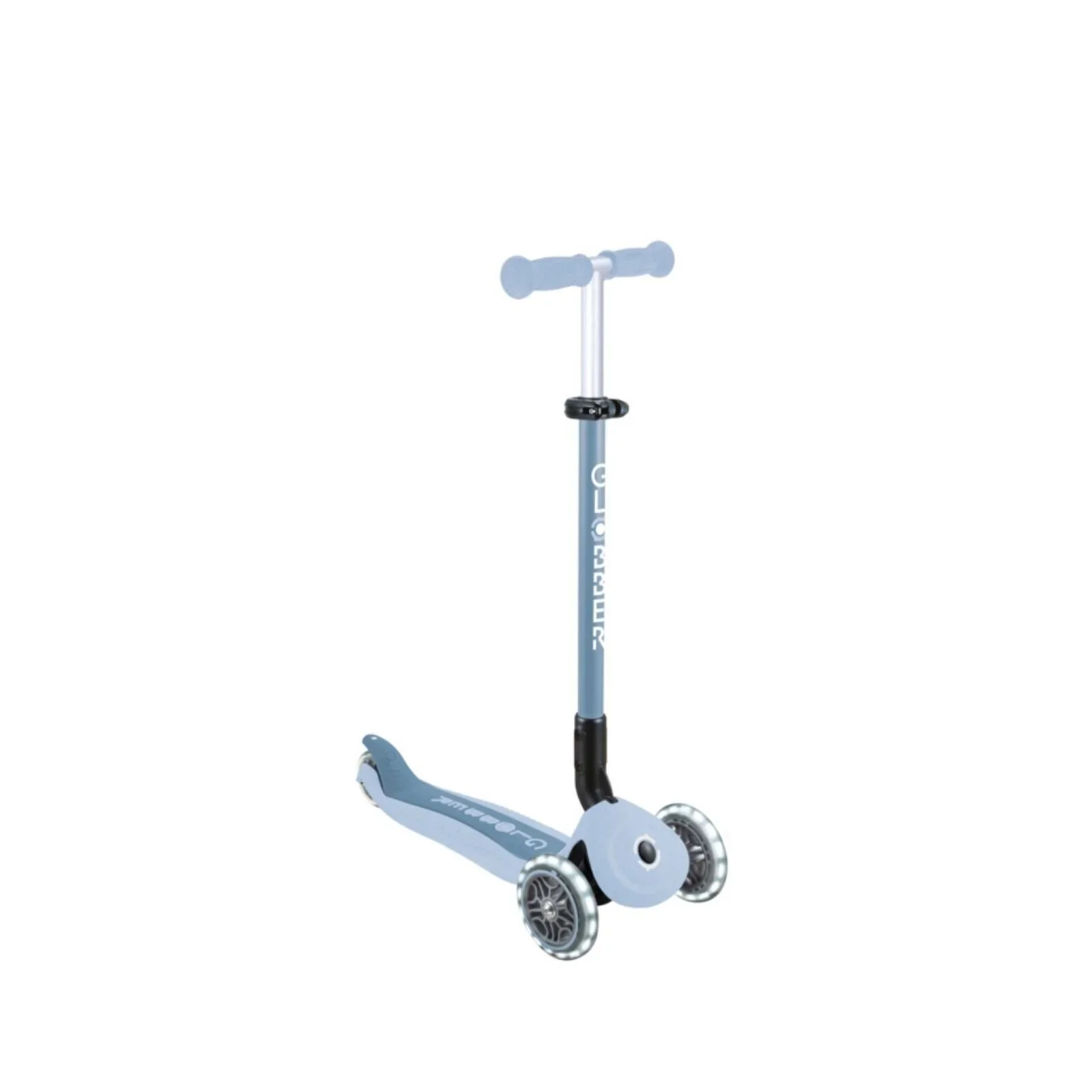 Globber Go Up Active Lights Eco Scooter - Blueberry - Image 3