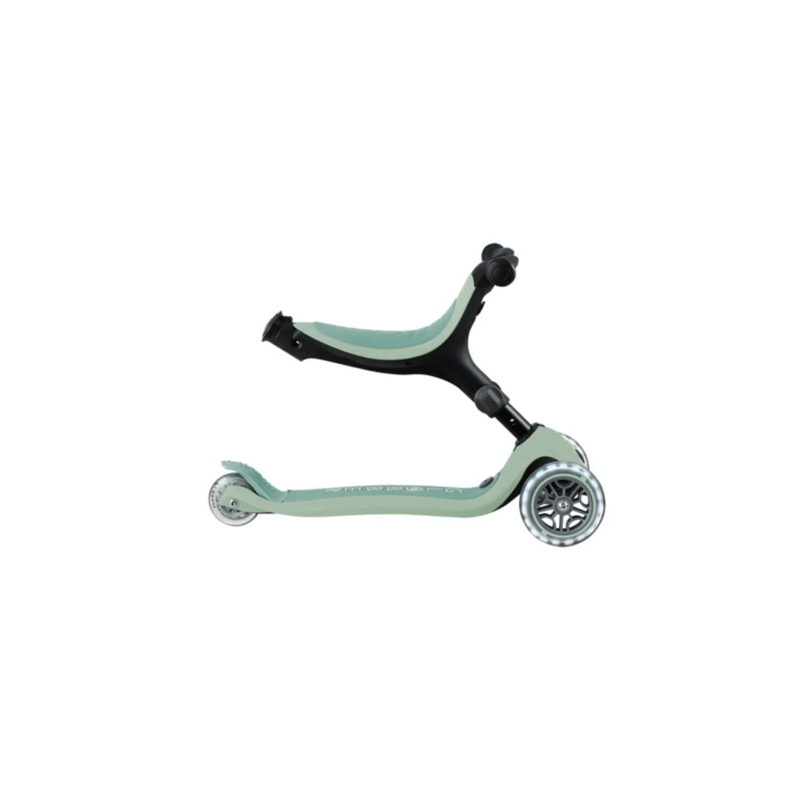 Globber Go Up Active Lights Eco Scooter - Pistachio - Image 11
