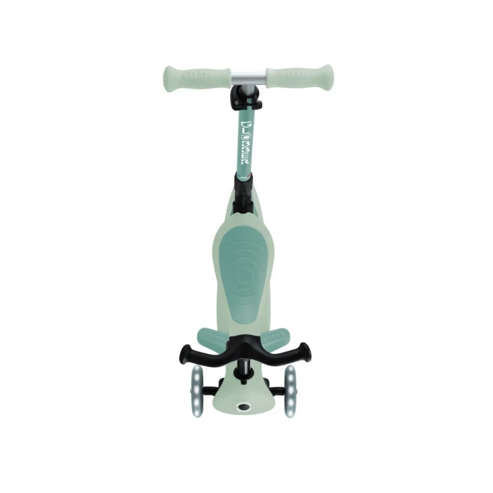 Globber Go Up Active Lights Eco Scooter - Pistachio - Image 4