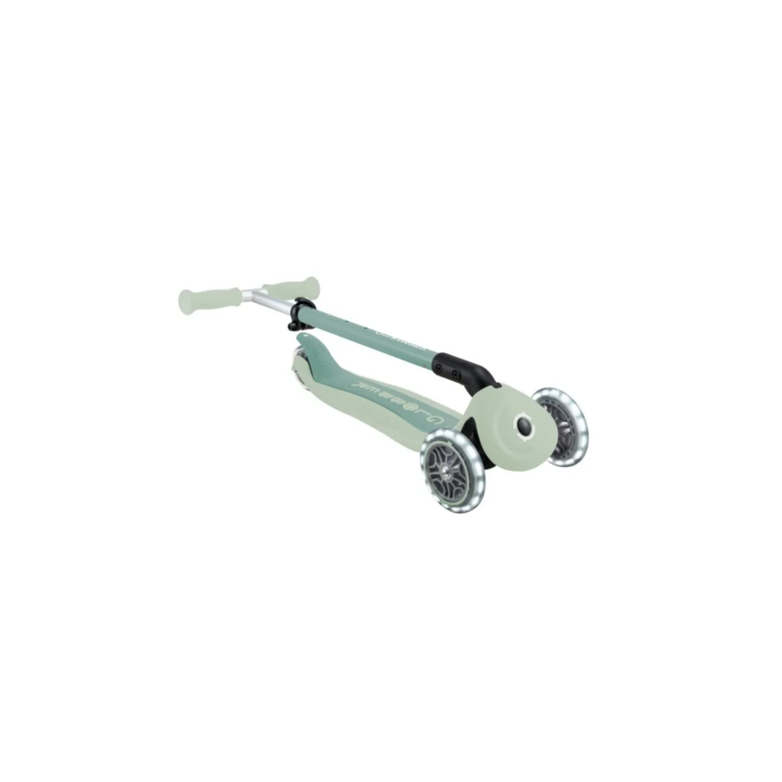 Globber Go Up Active Lights Eco Scooter - Pistachio - Image 5