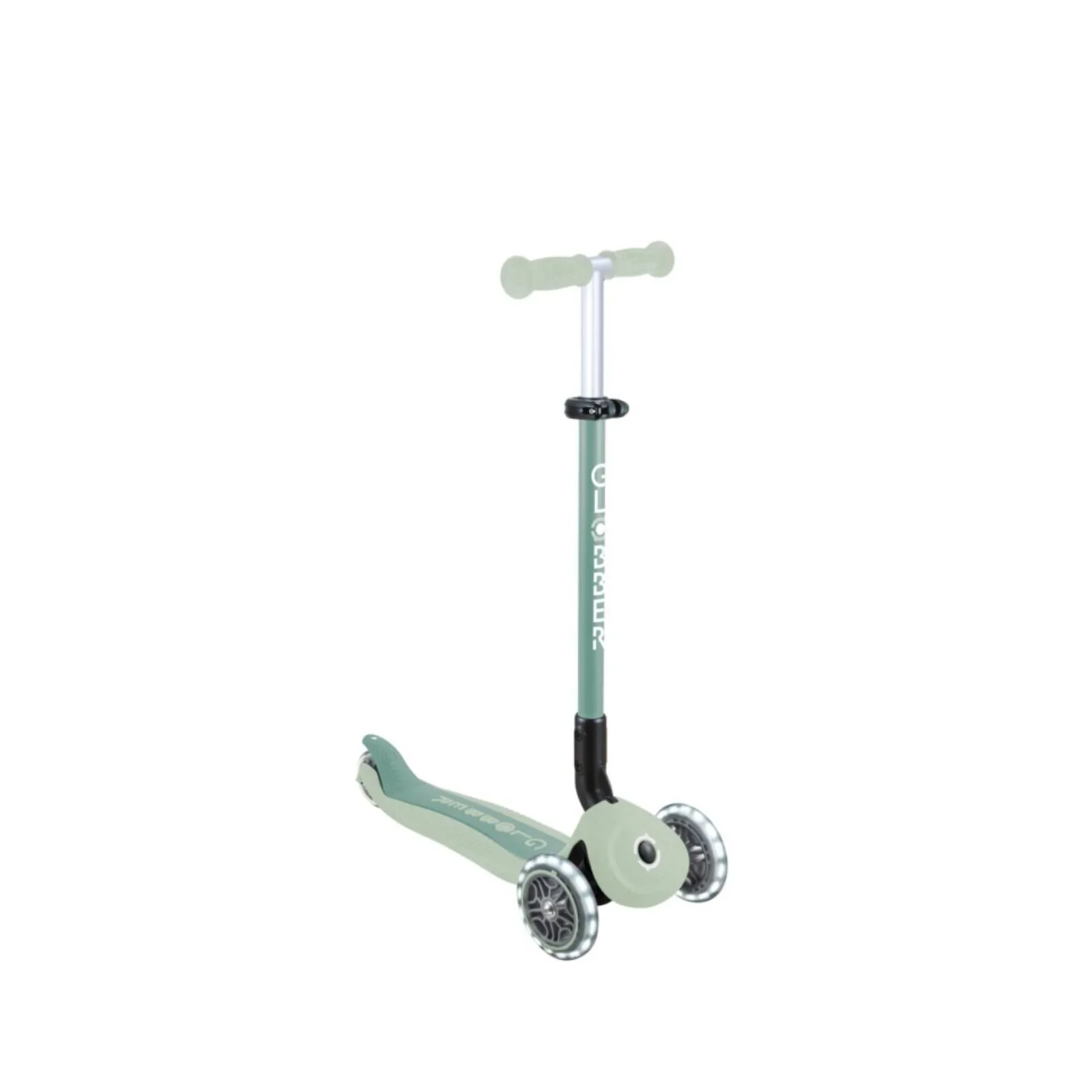 Globber Go Up Active Lights Eco Scooter - Pistachio - Image 8