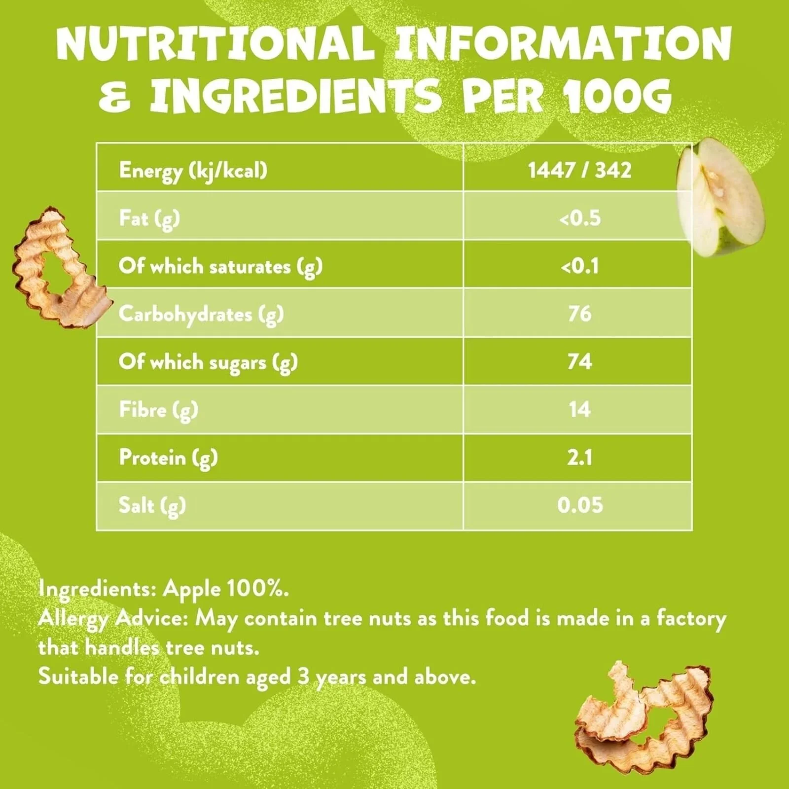 Goodies Apple Chips 3+ years 15g - Image 3