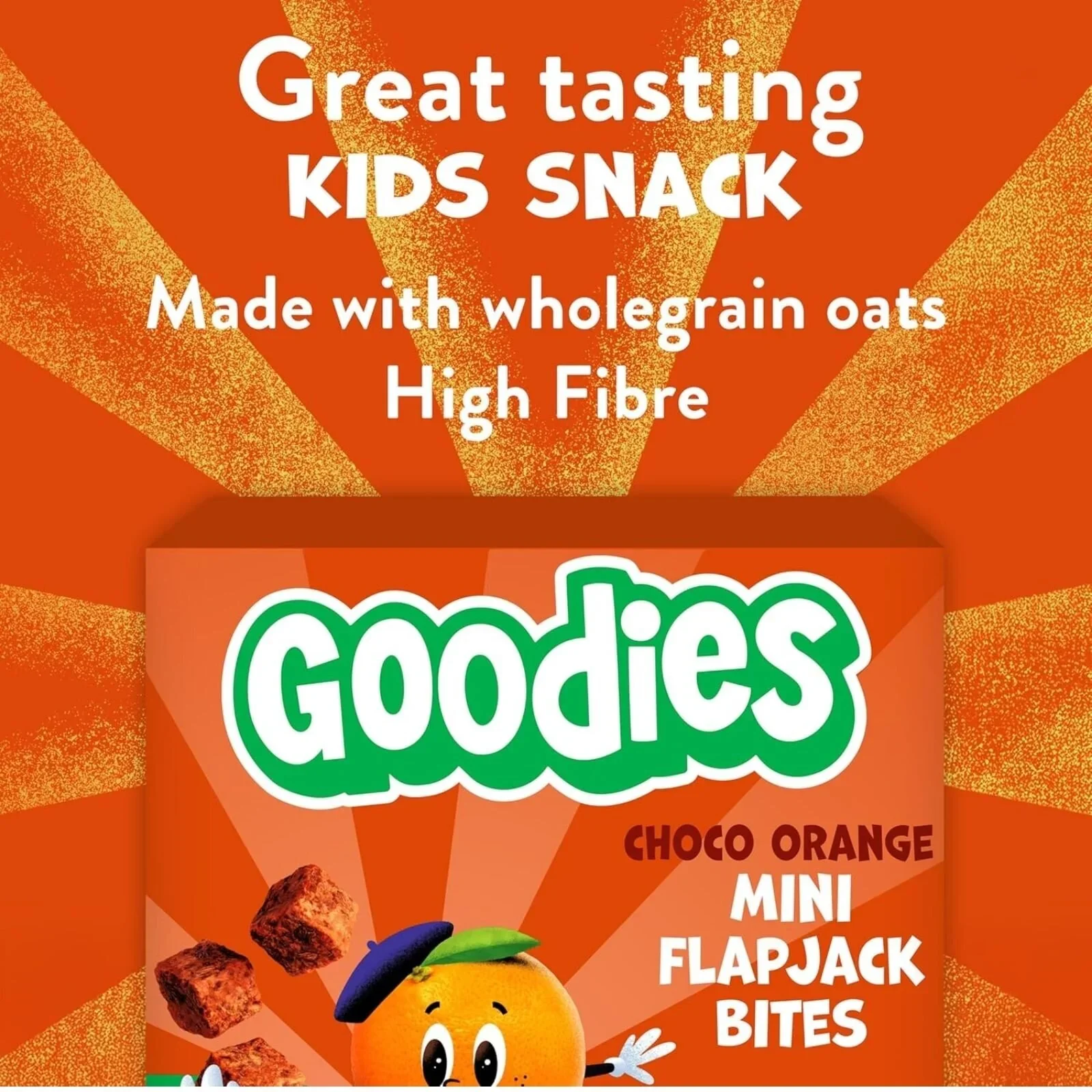 Goodies Choco Orange Mini Flapjack Bites 3+years 92g (4x23g) - Image 4