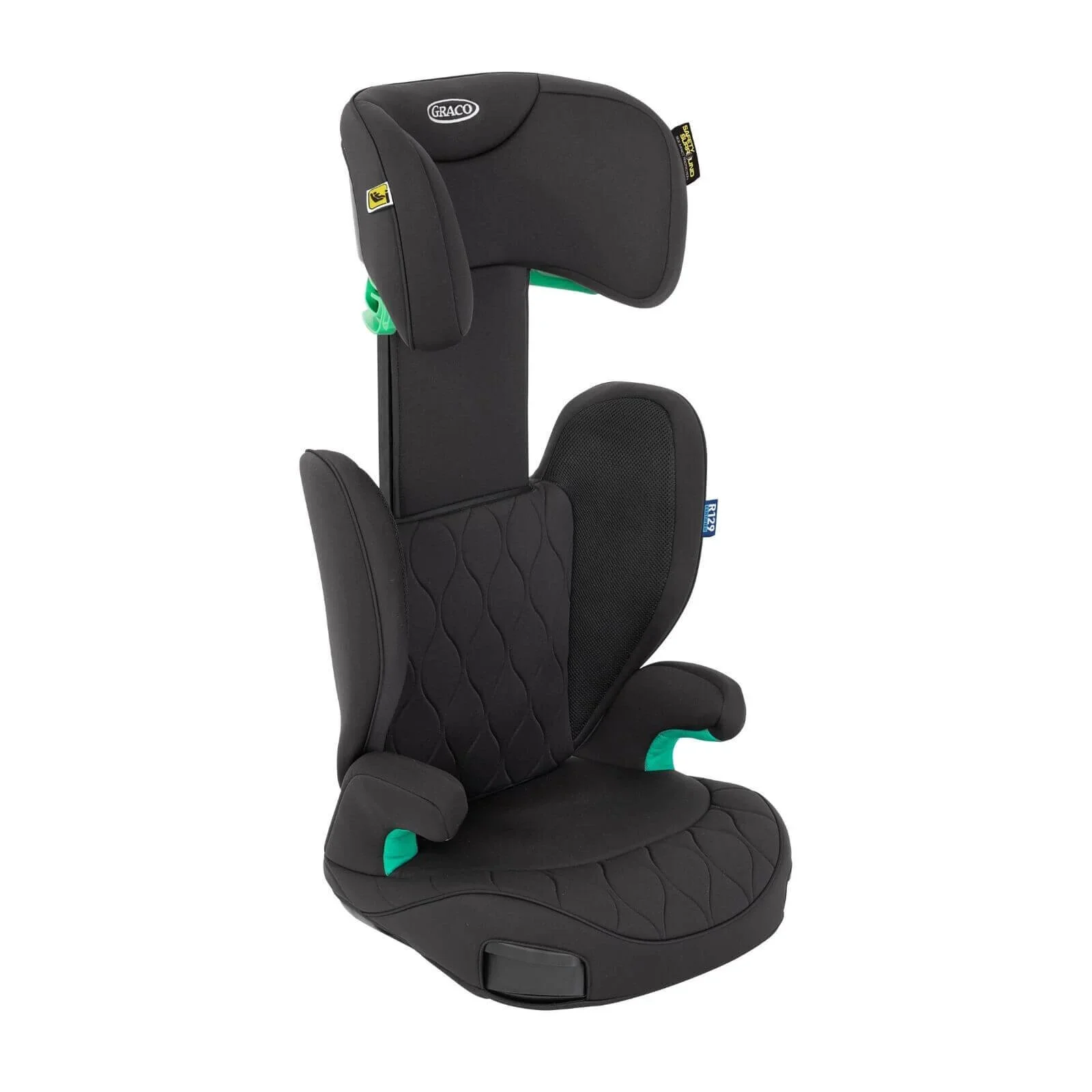 Graco Affix i-Size R129 ISOFIX Highback Booster Car Seat - Midnight - Image 5