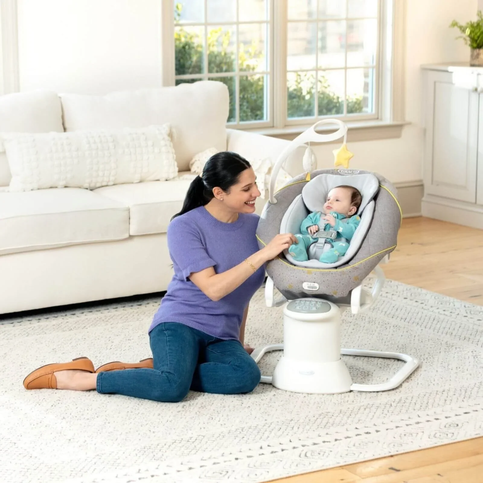 Graco All Ways Soother 2-in-1 Soother and Rocker - Little Adventures - Image 8