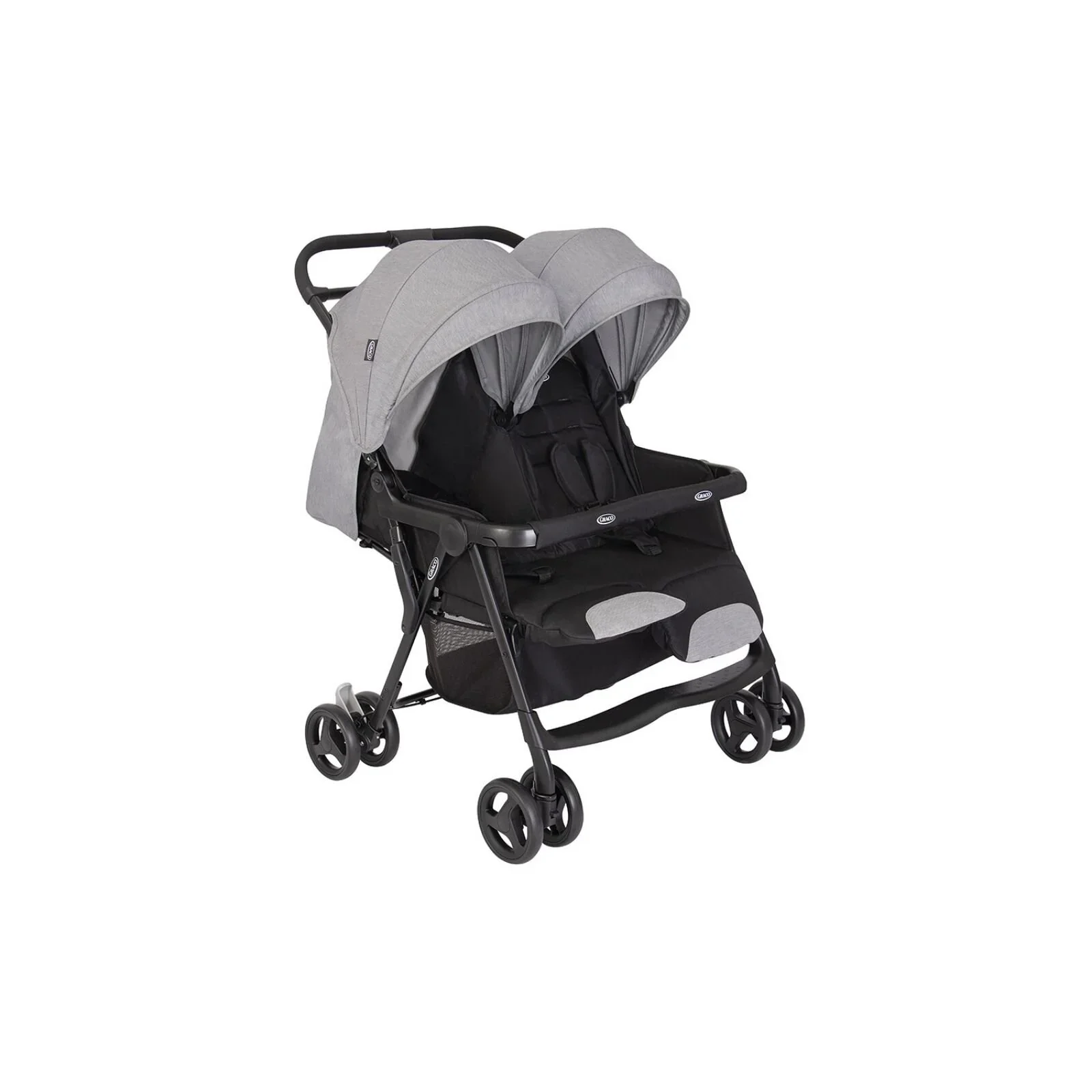Graco DuoRider Double Pushchair - Steeple Grey - Image 3