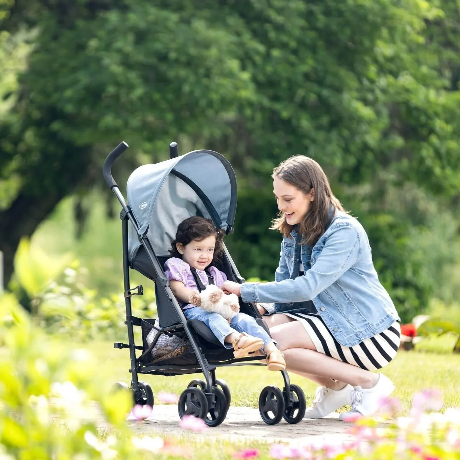 Graco EZLite Lightweight Travel Stroller - Midnight - Image 7