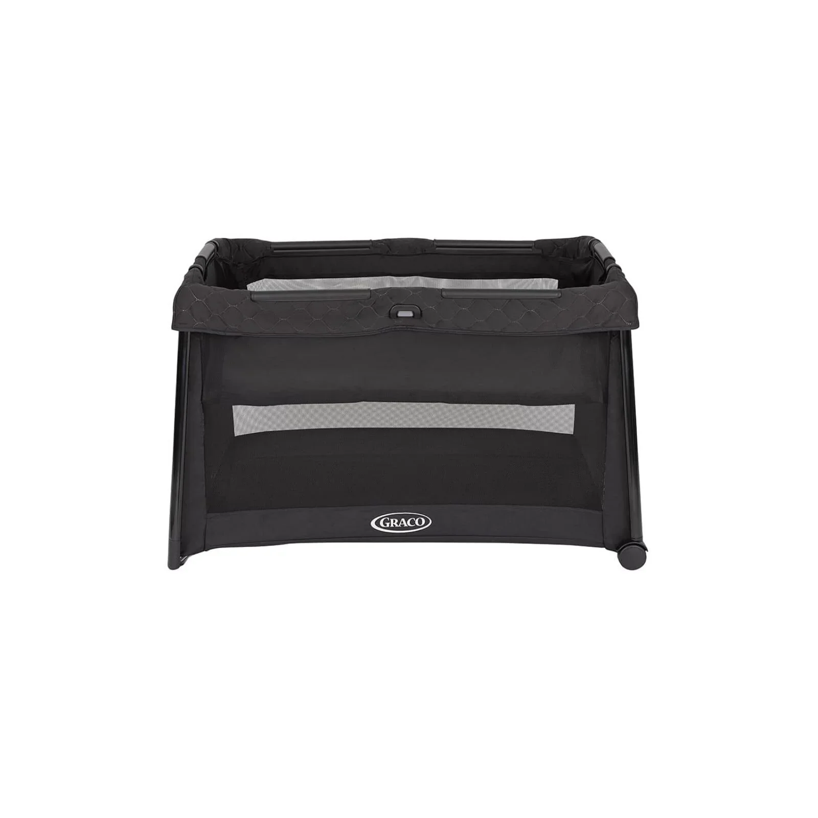 Graco FoldLite LX with Bassinet Travel Cot - Midnight - Image 3