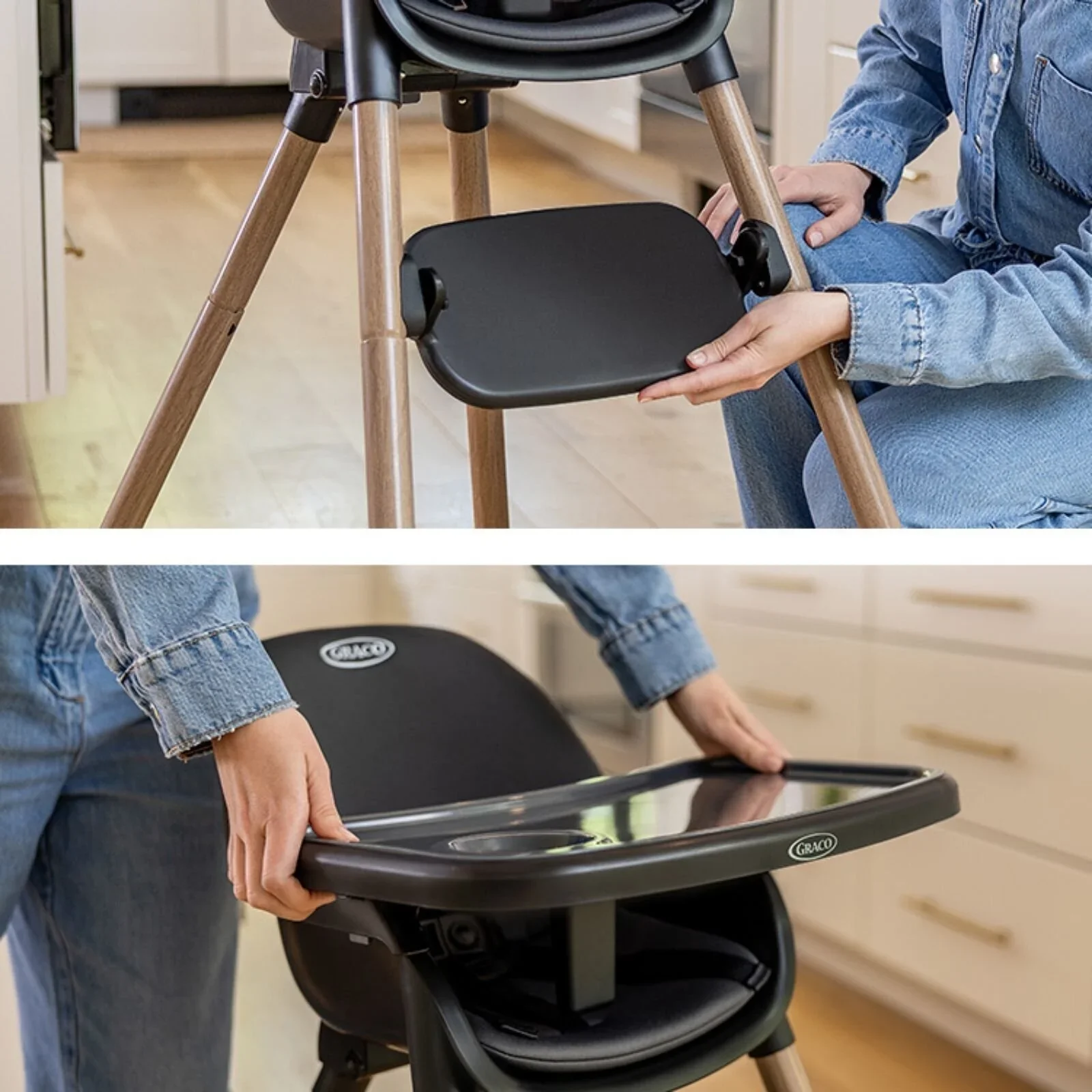 Graco Presti 3-in-1 Highchair - Steeple Grey - Image 12