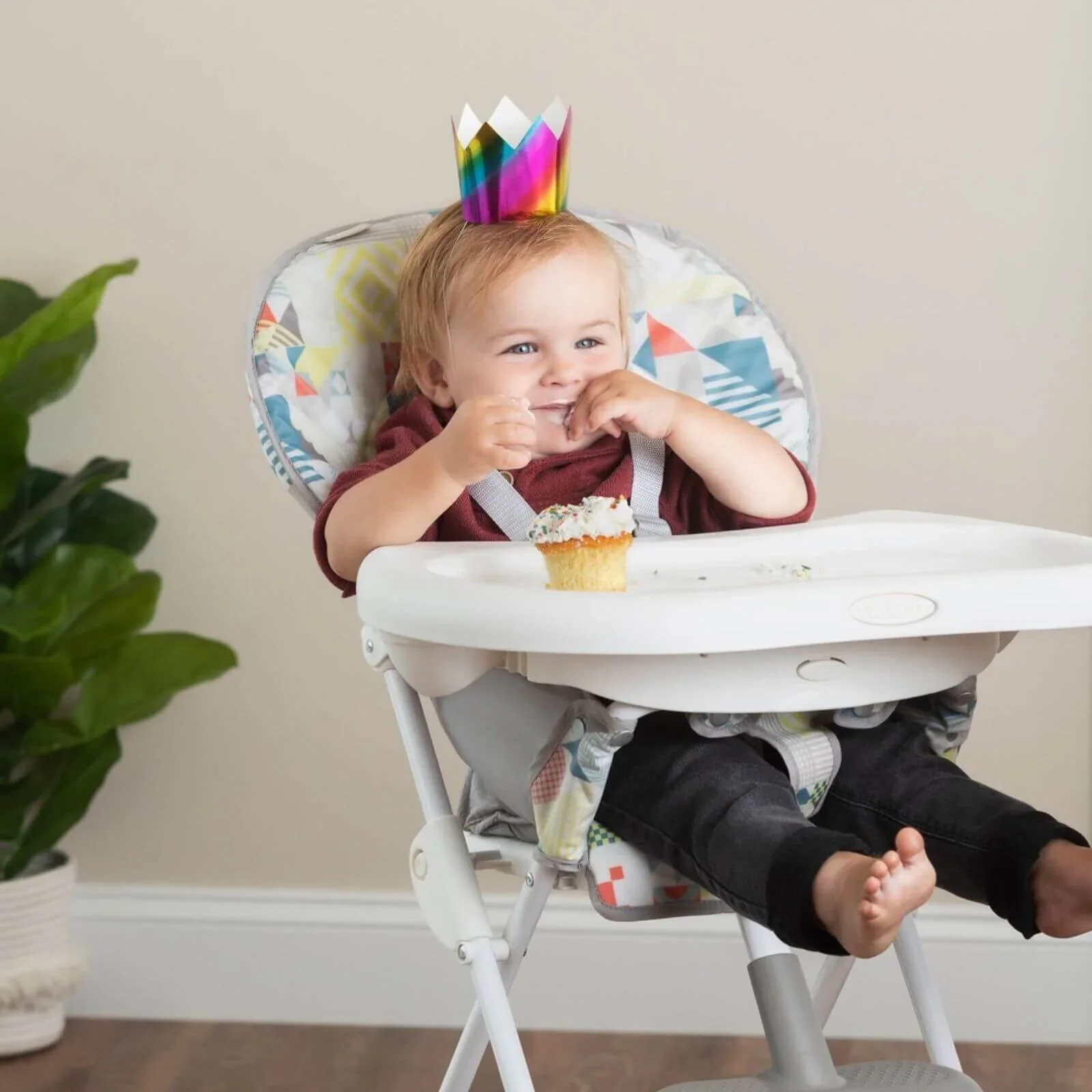 Graco Snack N' Stow Highchair - Sleepy Heads - Image 6