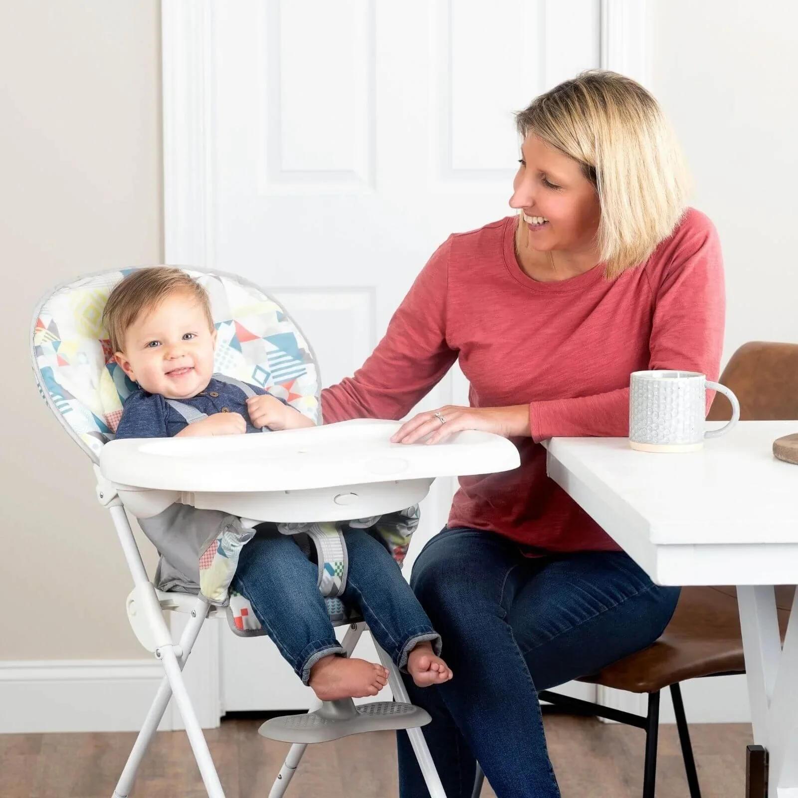 Graco Snack N' Stow Highchair - Sleepy Heads - Image 8