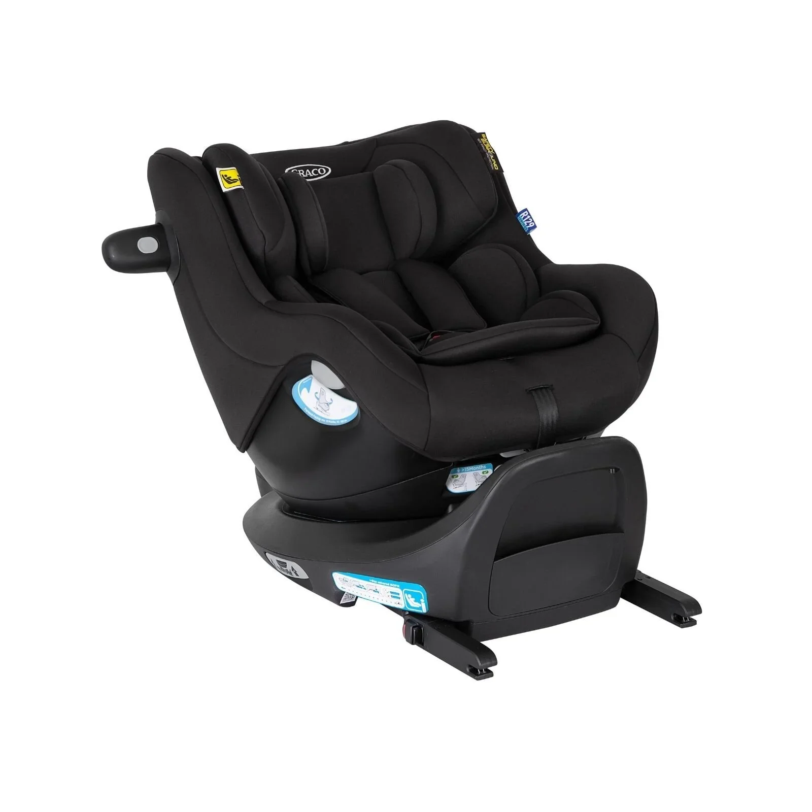 Graco SnugGo i-Size R129 Convertible Car Seat - Midnight - Image 4