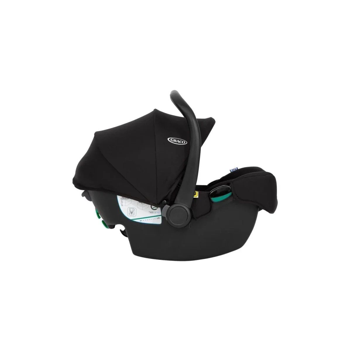 Graco SnugLite i-Size R129 Infant Car Seat - Midnight - Image 4