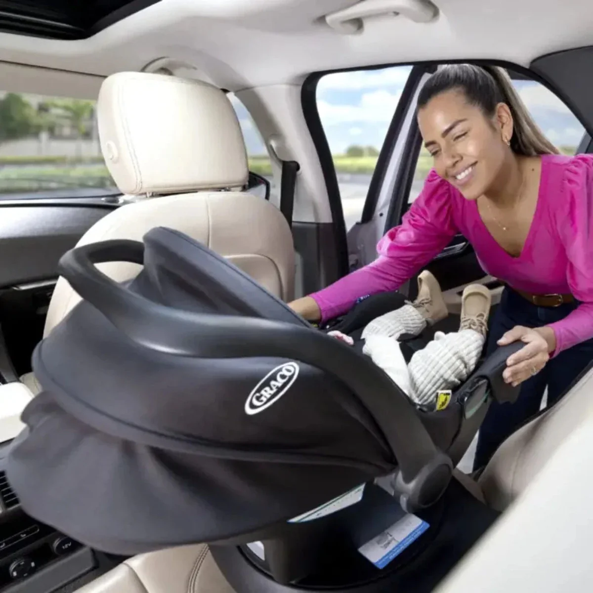 Graco SnugLite i-Size R129 Infant Car Seat - Midnight - Image 9