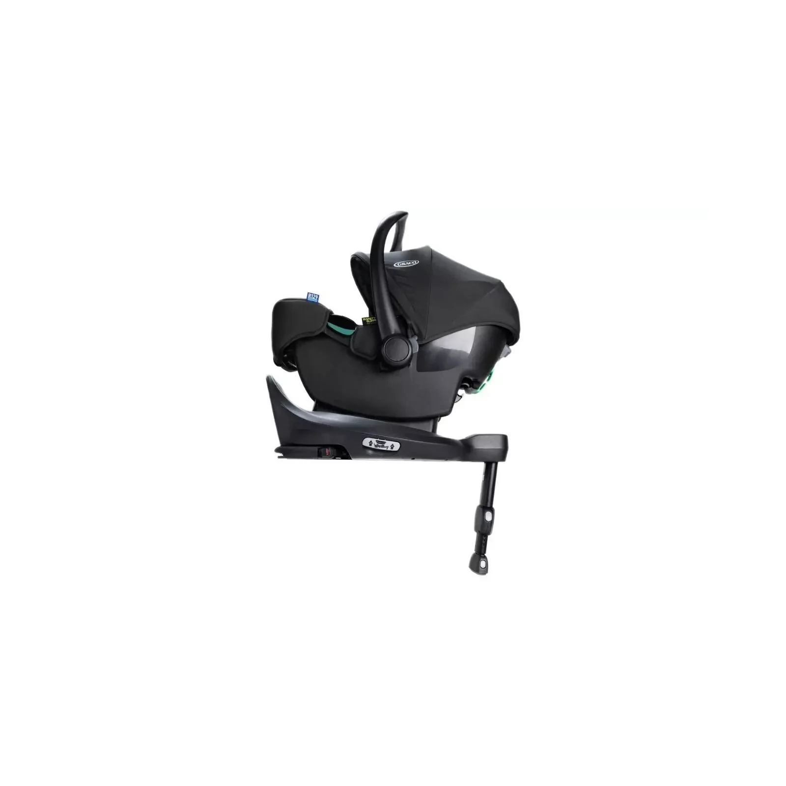 Graco Snugturn i-Size R129 Car Seat Base - Black - Image 5