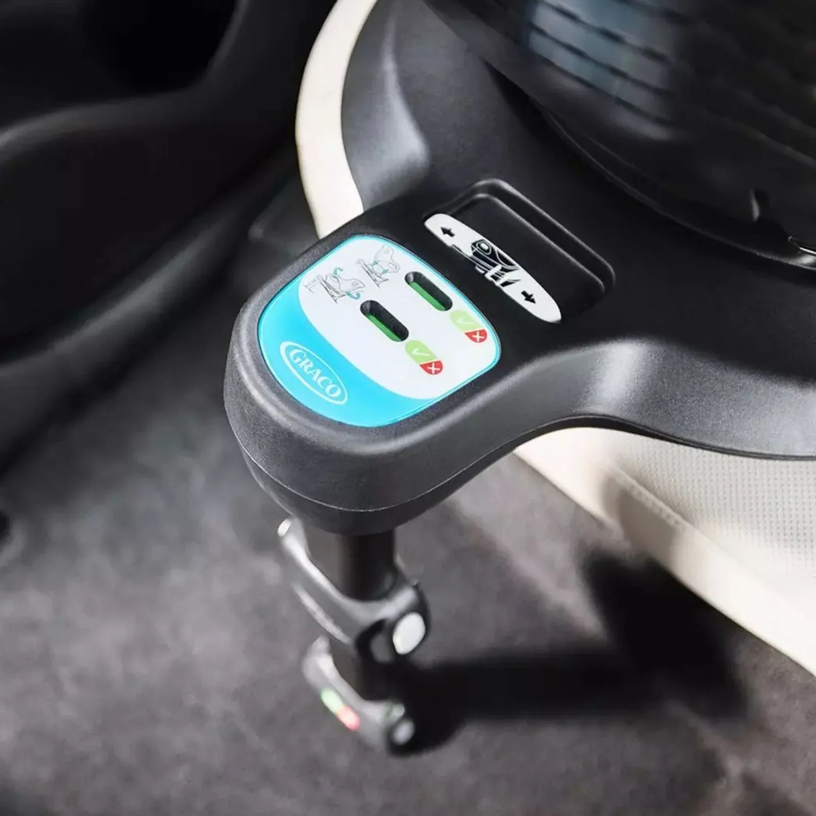 Graco Snugturn i-Size R129 Car Seat Base - Black - Image 6