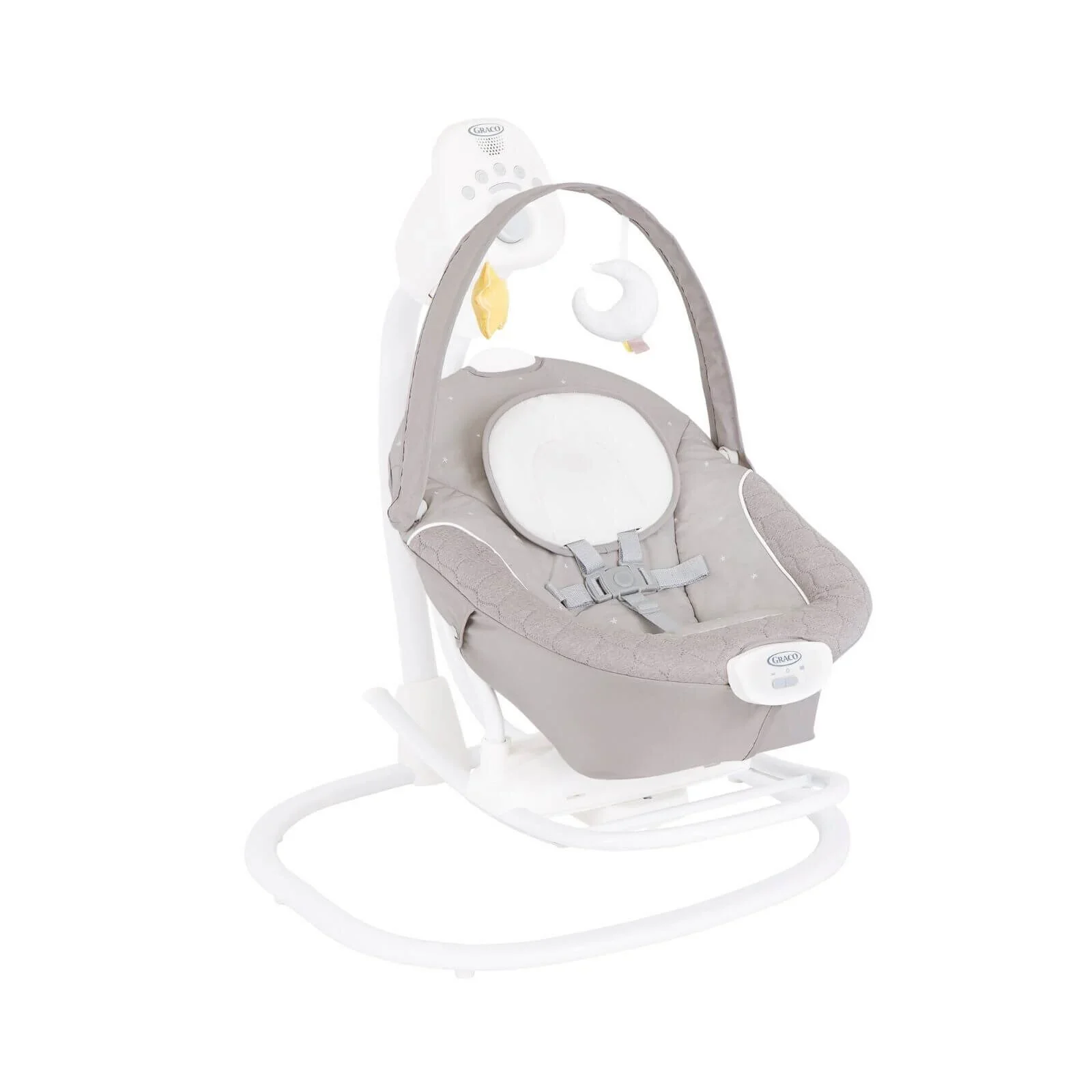 Graco SoftSway Silent 2-in-1  Smart Swing - Starlight - Image 8