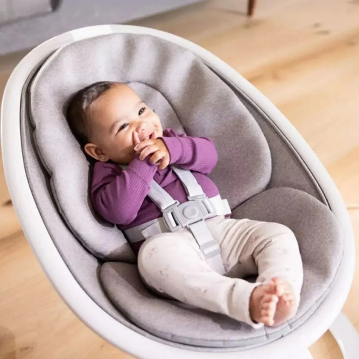 Graco Sway N Grow Bluetooth Soother with Toy Bar - Heather - Image 6