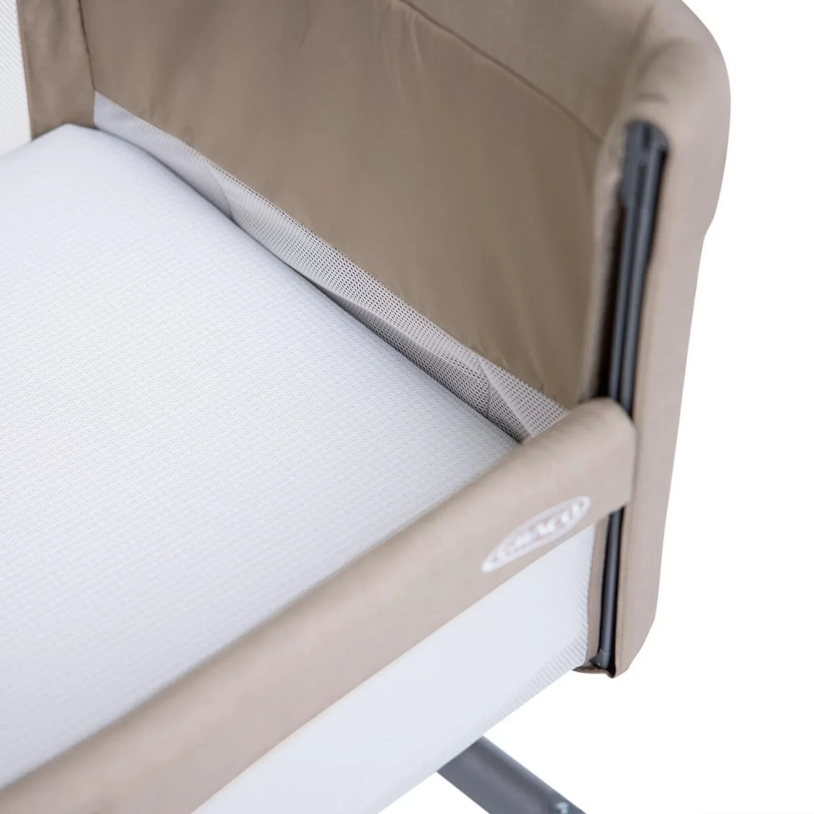 Graco Sweet2Sleep Bedside Crib - Oatmeal - Image 5