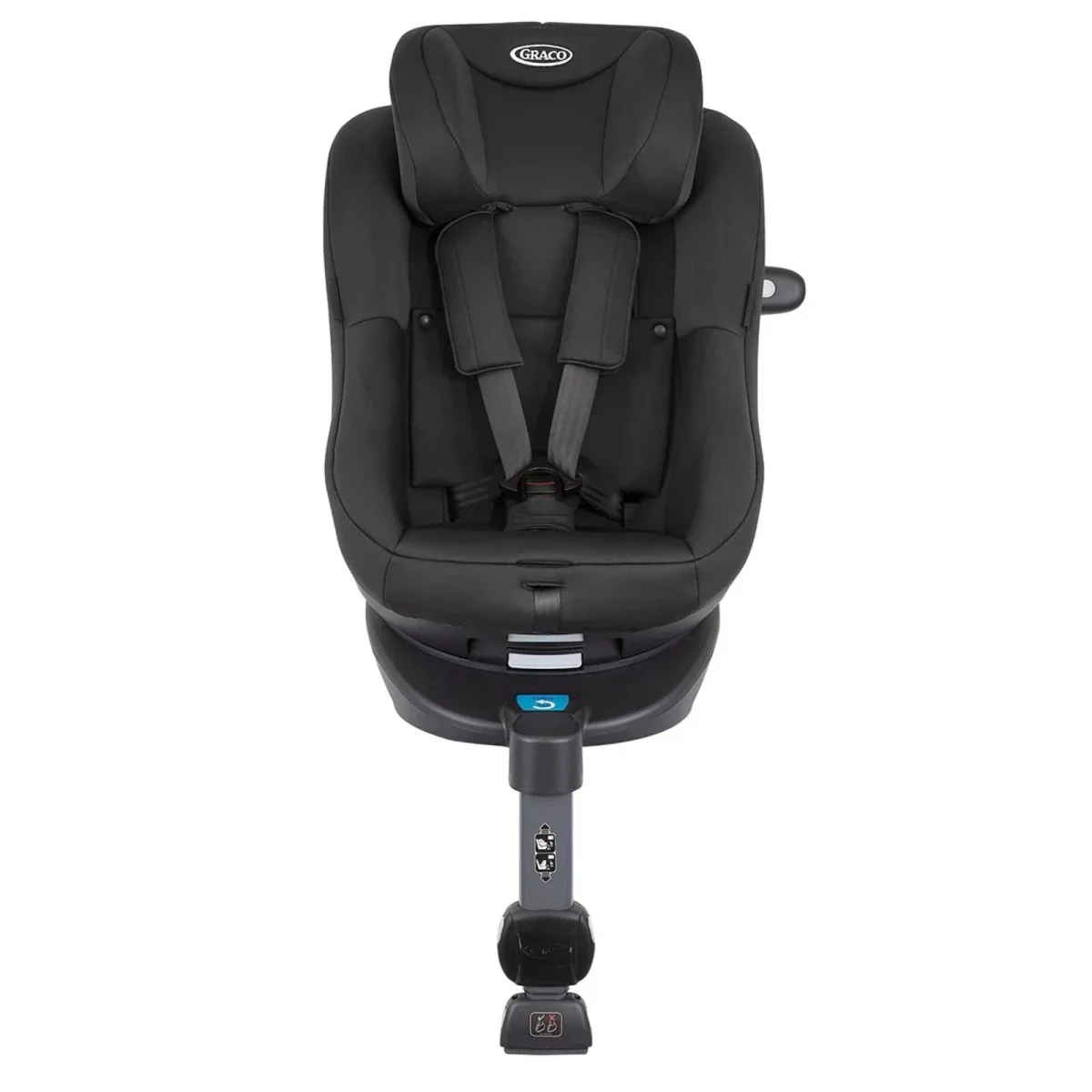 Graco Turn2Me i-Size R129 360° Rotating ISOFIX Car Seat - Midnight - Image 6